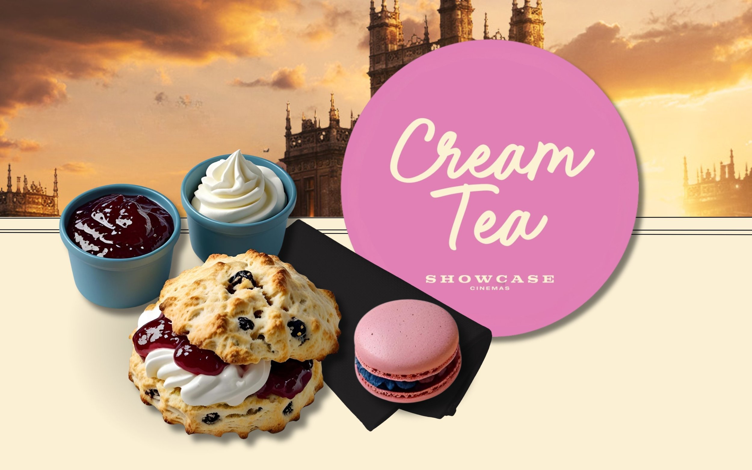 Enjoy A Cream Tea with Downton Abbey*