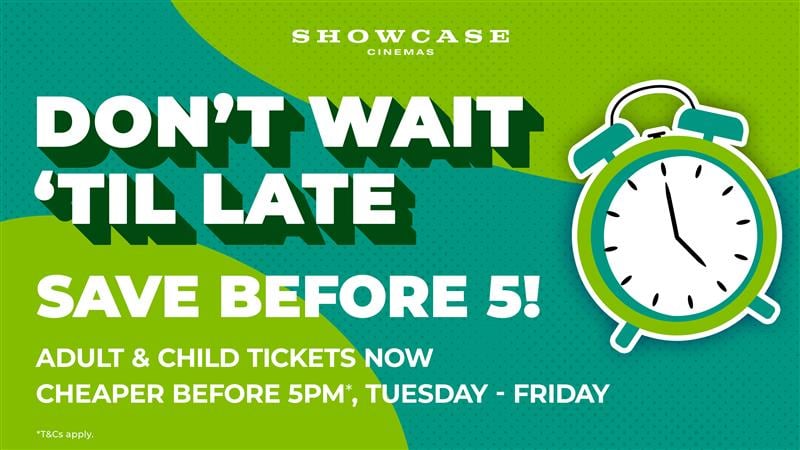 Save before 5pm Tues-Fri!