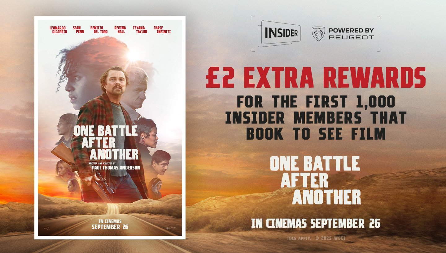 Earn extra £2 rewards with One Battle After Another
