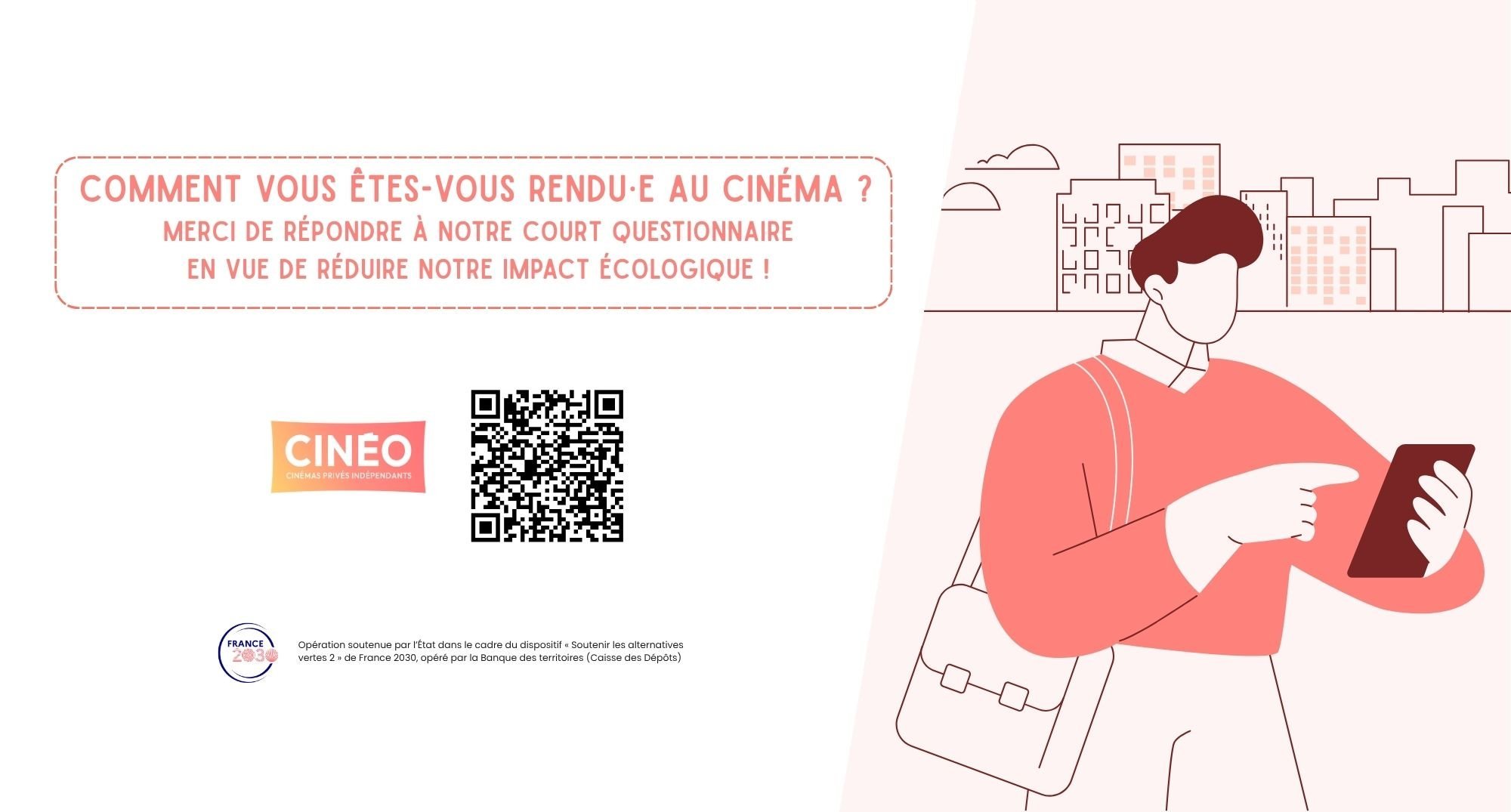 Grande enquête sur la mobilité des spectateurs