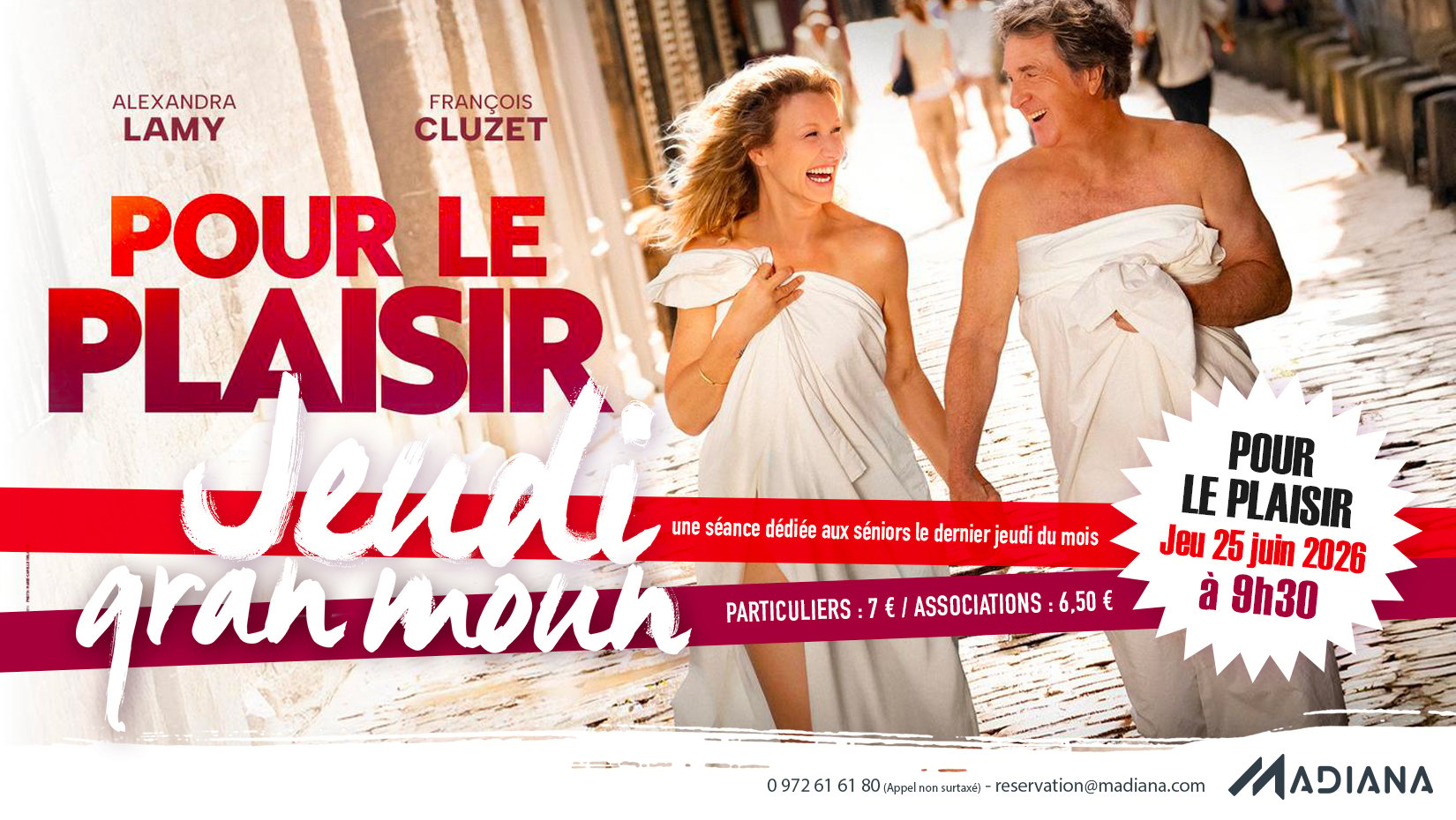 Jeudi Gran Moun : POUR LE PLAISIR