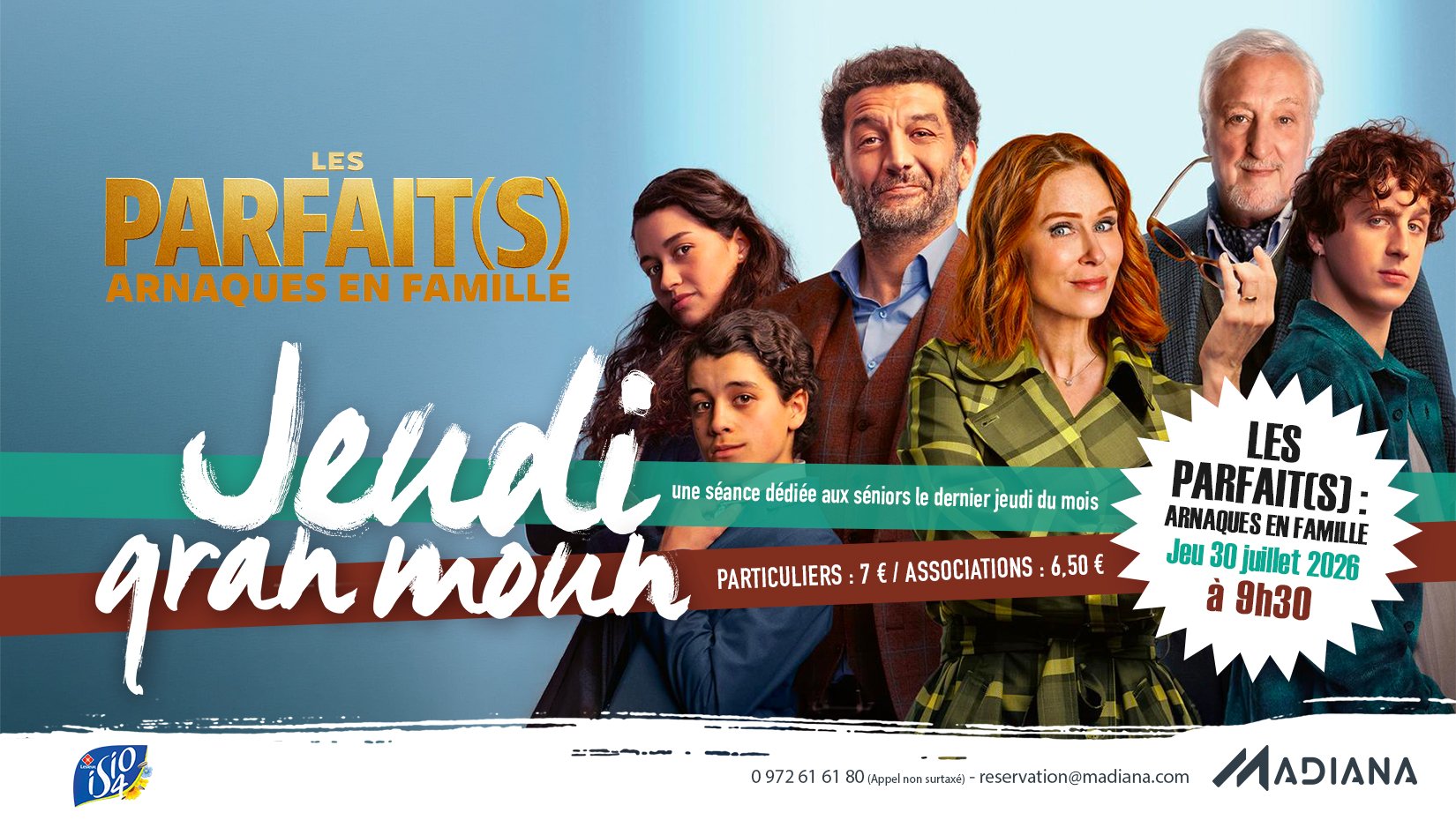 Jeudi Gran Moun : LES PARFAITS, ARNAQUES EN FAMILLE
