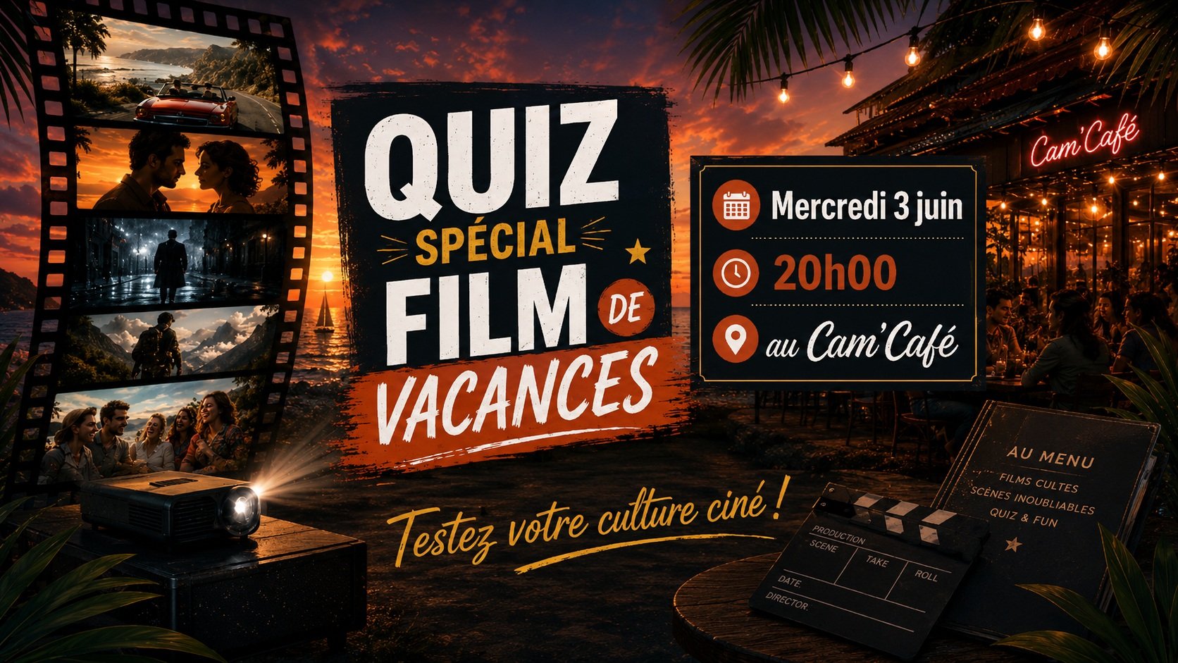 Quiz spécial film de vacances