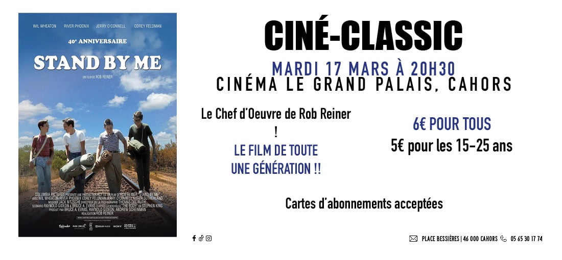 Ciné Classic : Stand By me 