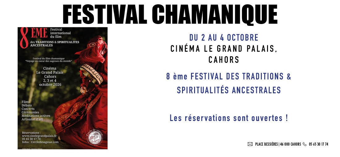8ème Festival international du film chamanique « Voyage au cœur des sagesses du monde »