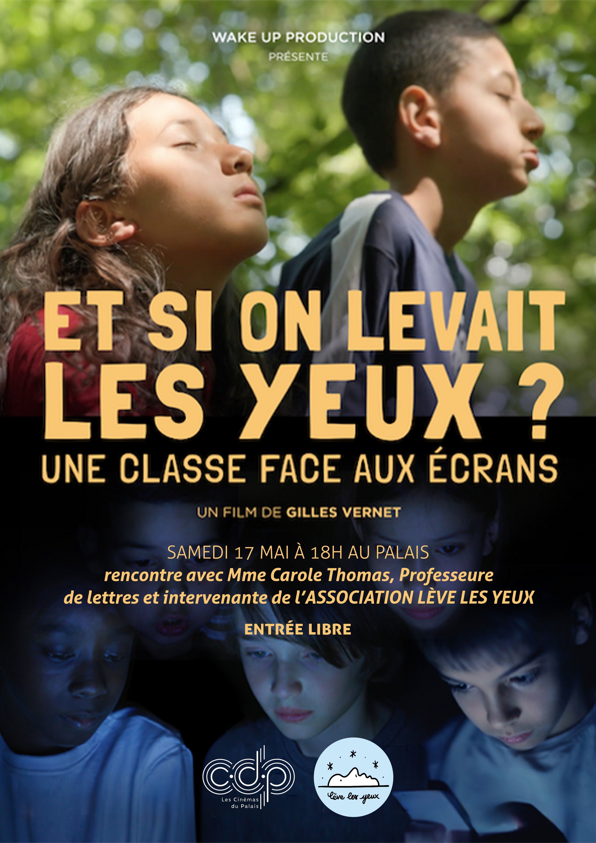 Et si on levait les yeux ? Une classe face aux écrans