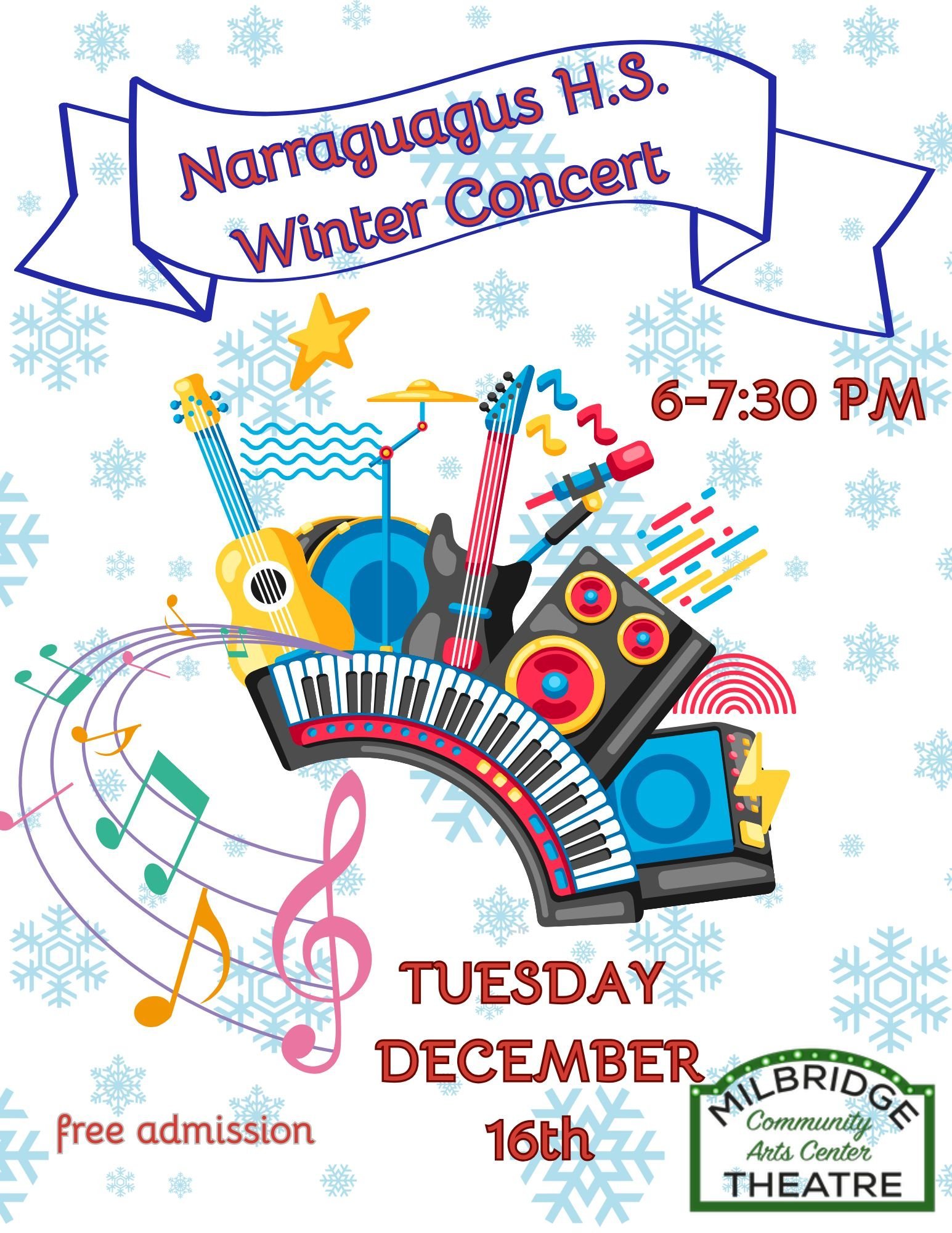 Narraguagus High School Winter Concert