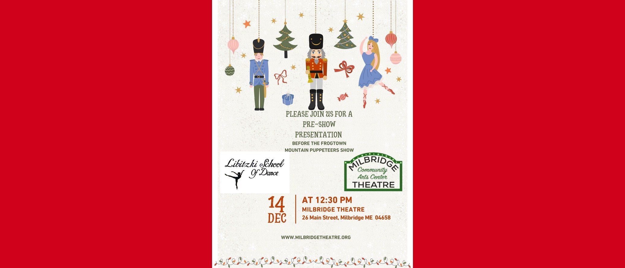 Libitzki School of Dance: Pre-Show Presentation