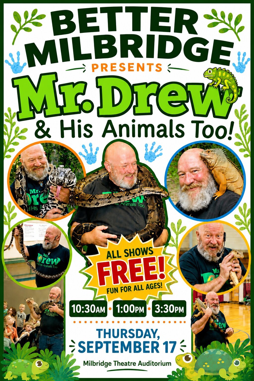 Mr. Drew & His Animals Too!