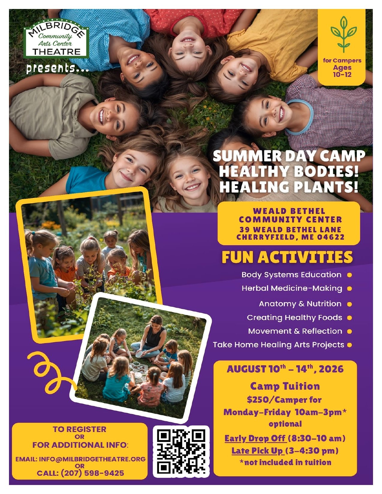 Summer Day Camp: Healthy Bodies, Healing Plants