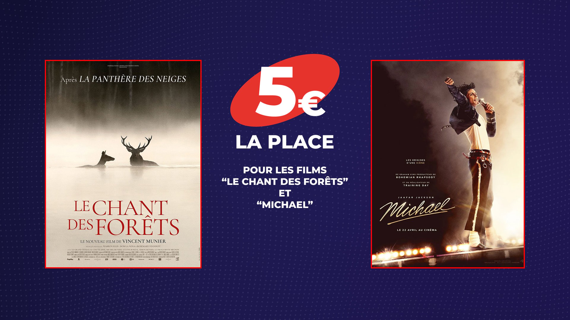 5€ pour Michael et/ou Le Chant des Forêts
