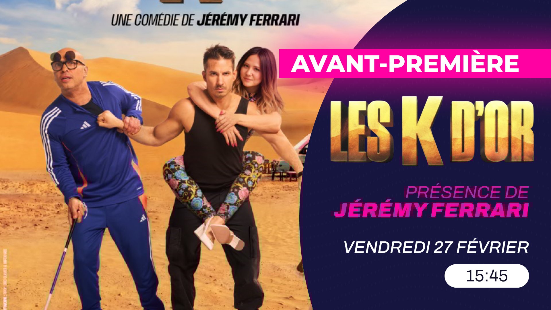 Les K D'or en présence de Jérémy Ferrari