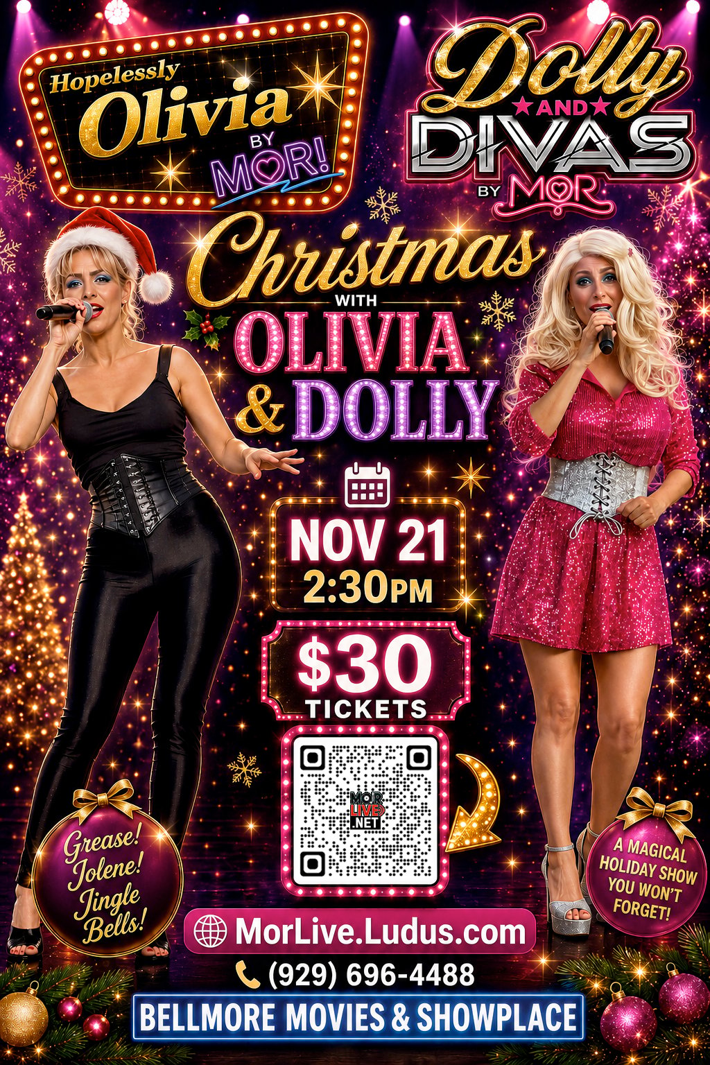 "Hopelessly Olivia" and "Dolly and Divas" by Mor!
