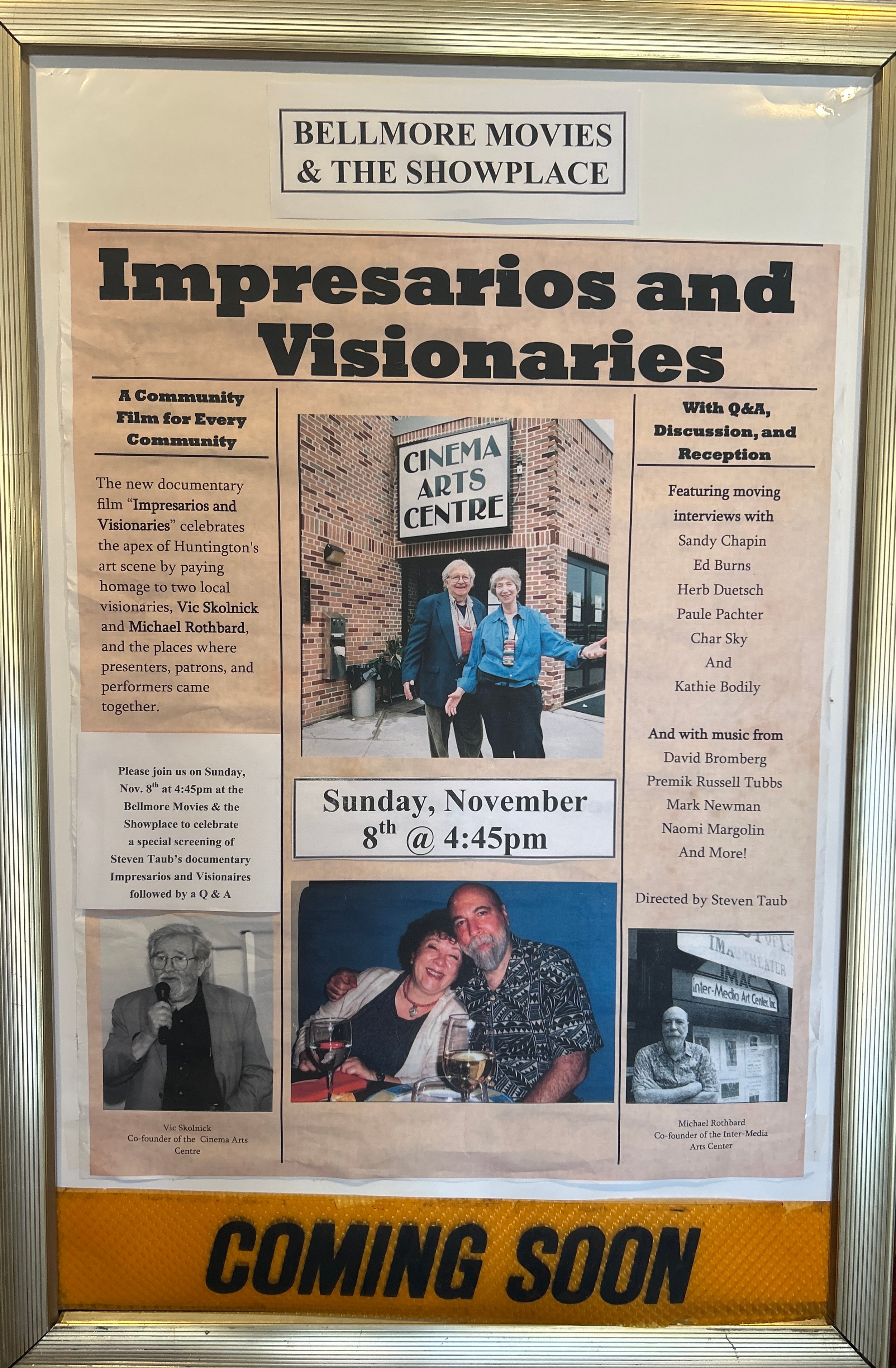 Impresarios and Visionaries