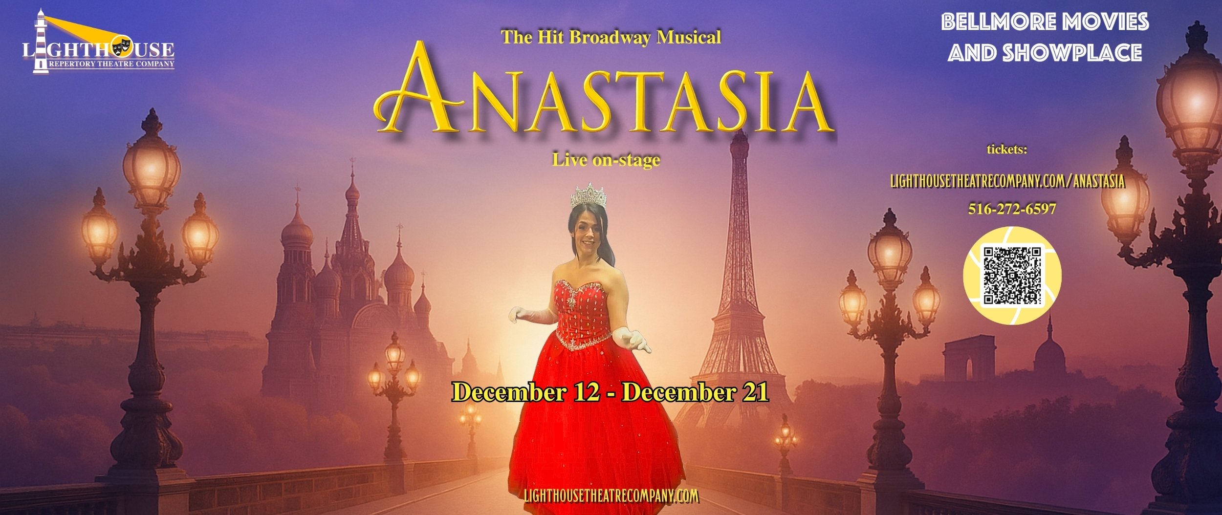 Lighthouse Repertory Theatre  Presents ANASTASIA