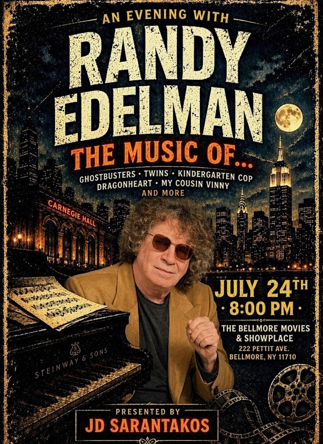 Randy Edelman @ the Bellmore Movies & Showplace