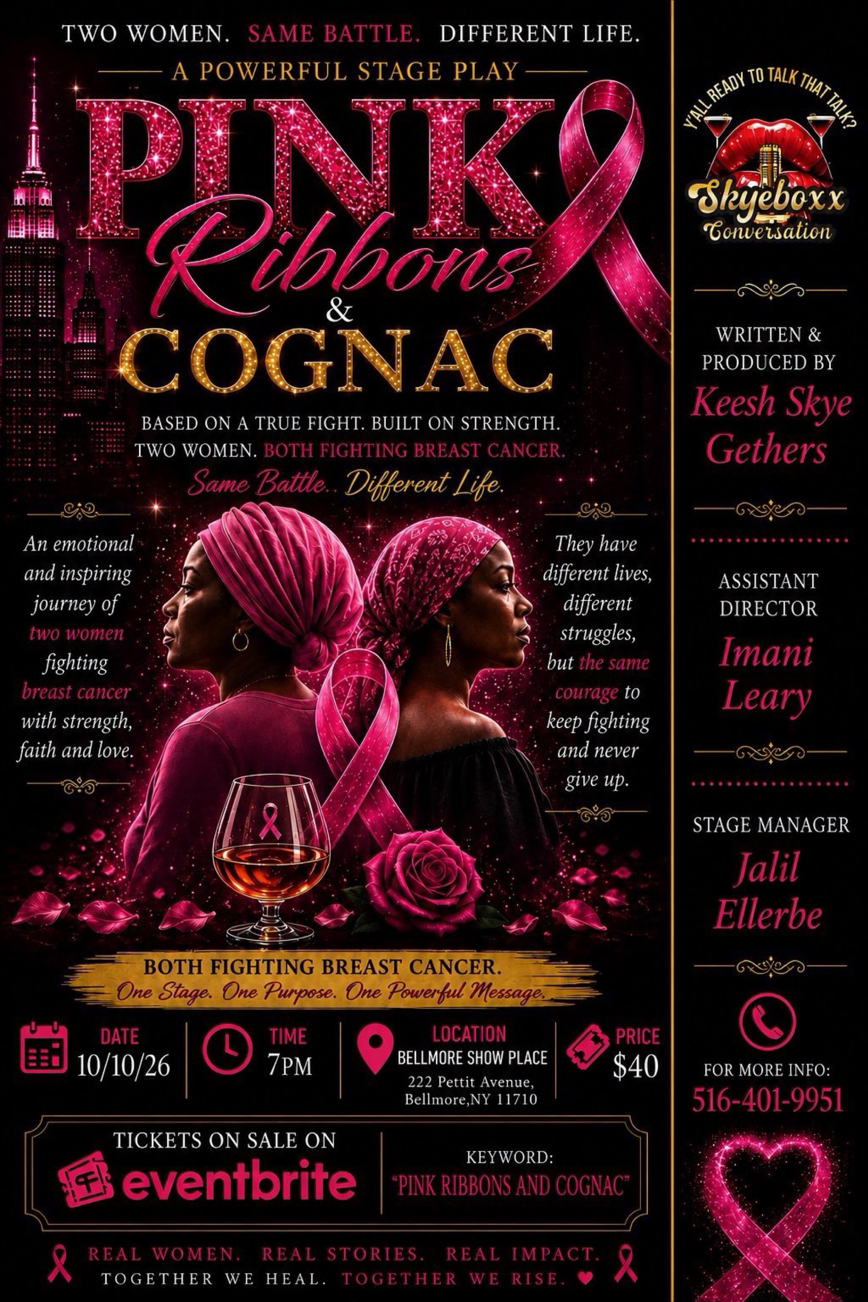 Pink Ribbons & Cognac