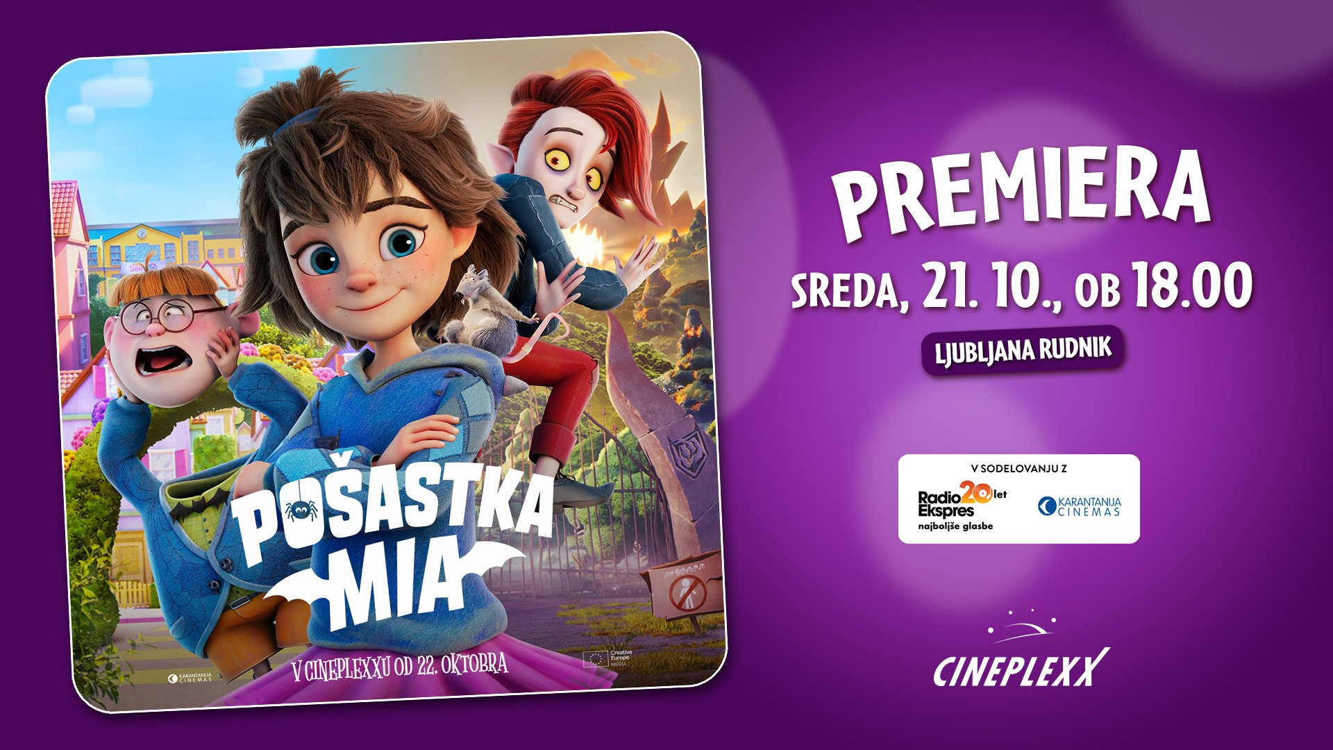 PREMIERA POŠASTKA MIA