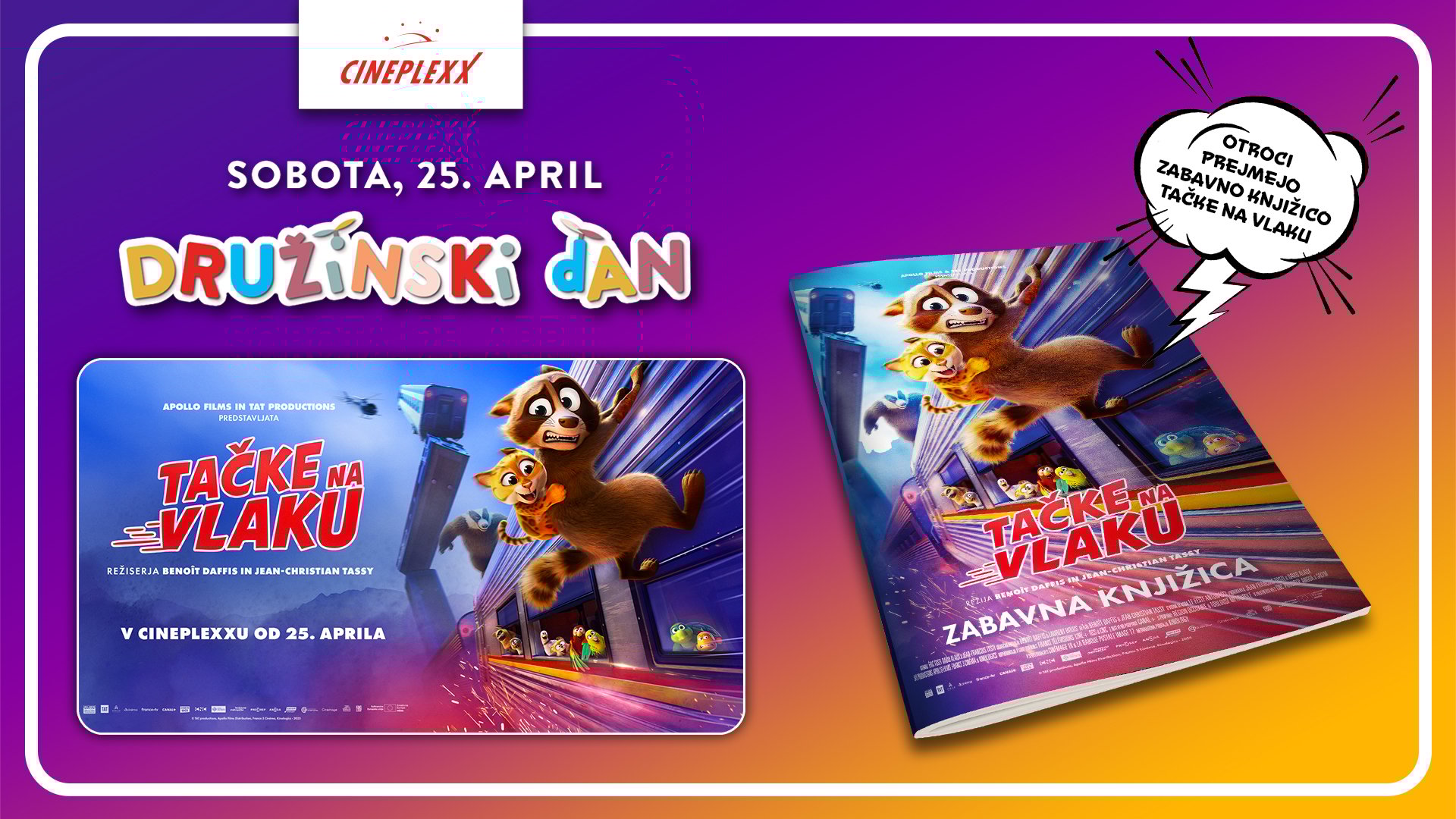 DRUŽINSKI DAN TAČKE NA VLAKU