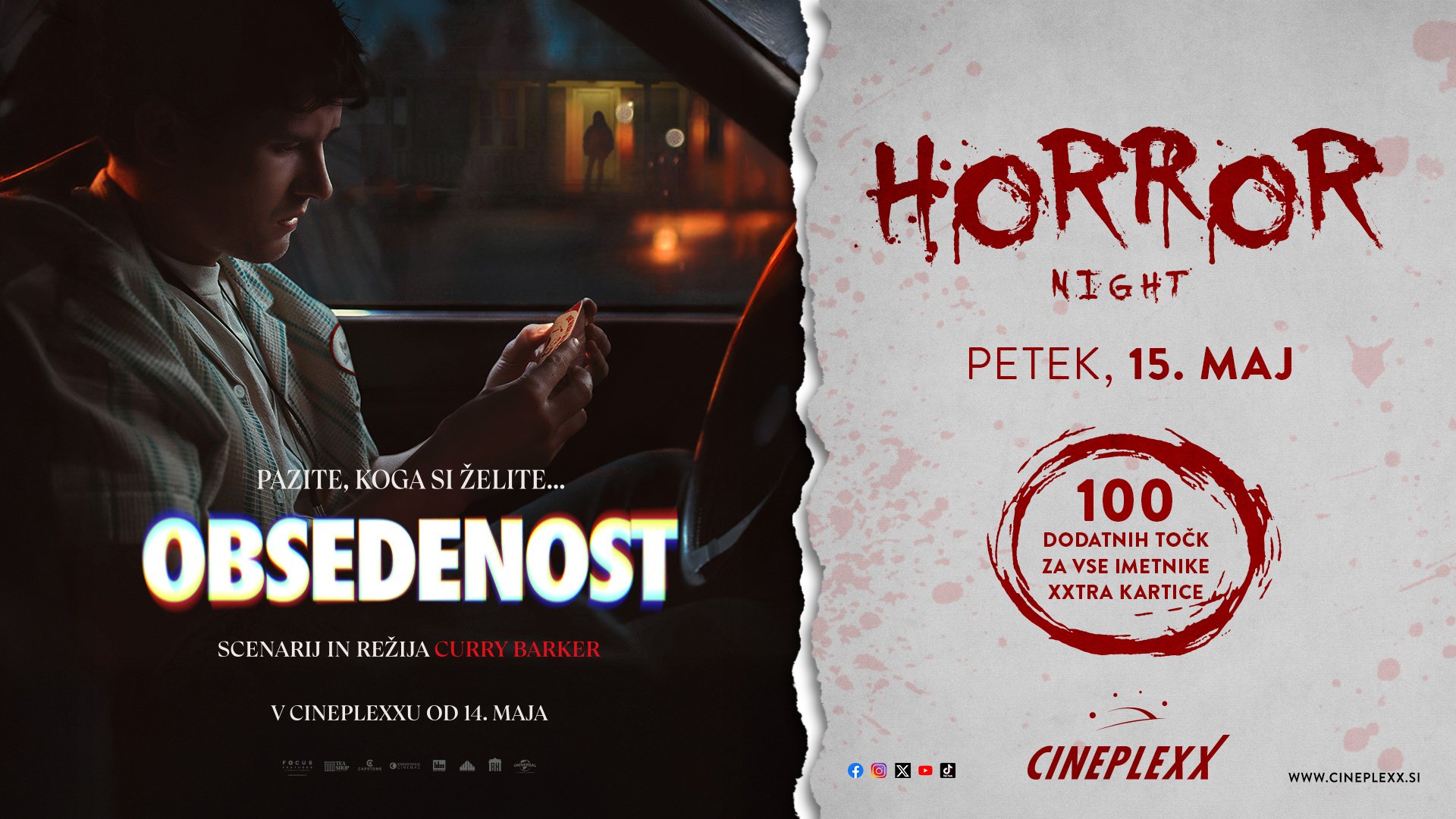 HORROR NIGHT OBSEDENOST