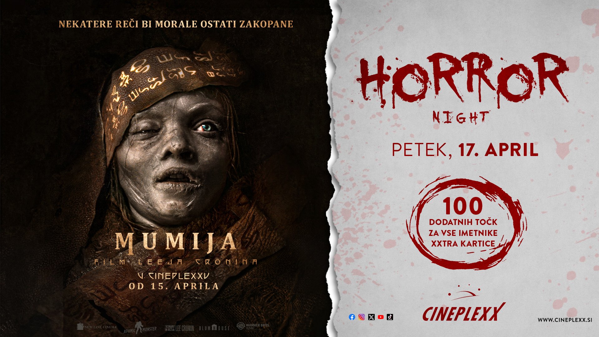 HORROR NIGHT MUMIJA: FILM LEEJA CRONINA