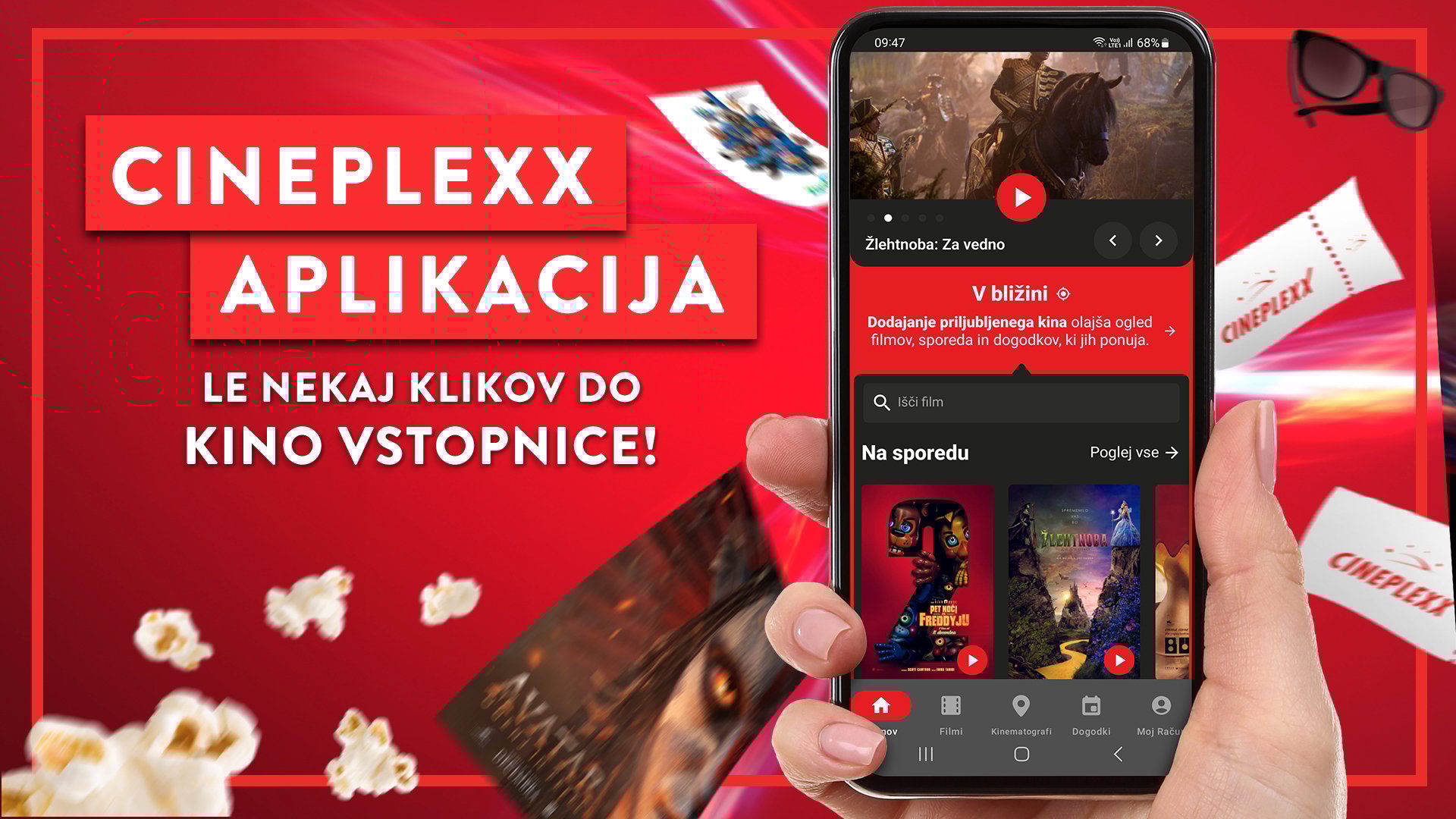 APLIKACIJA CINEPLEXX