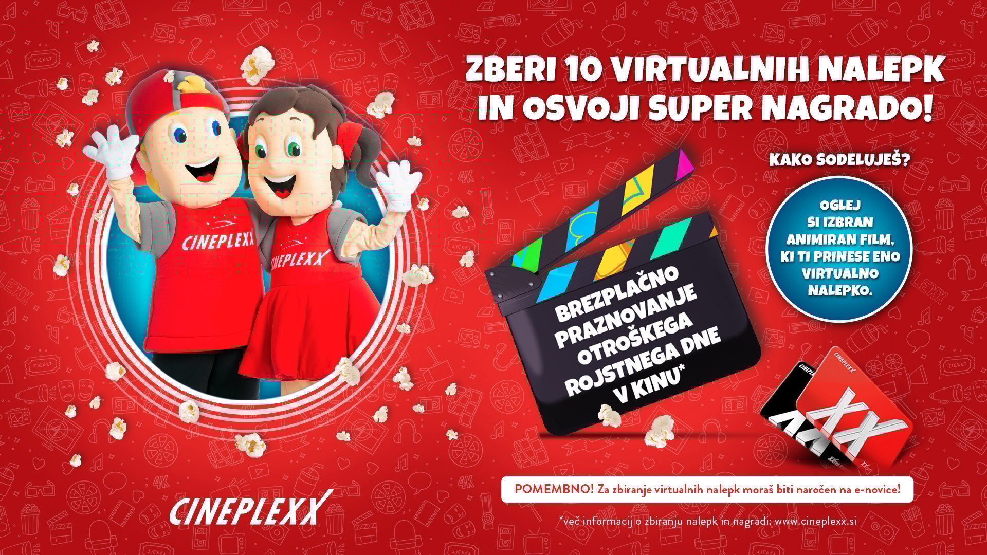 Z XXTRA KARTICO DO BREZPLAČNEGA ROJSTNEGA DNE