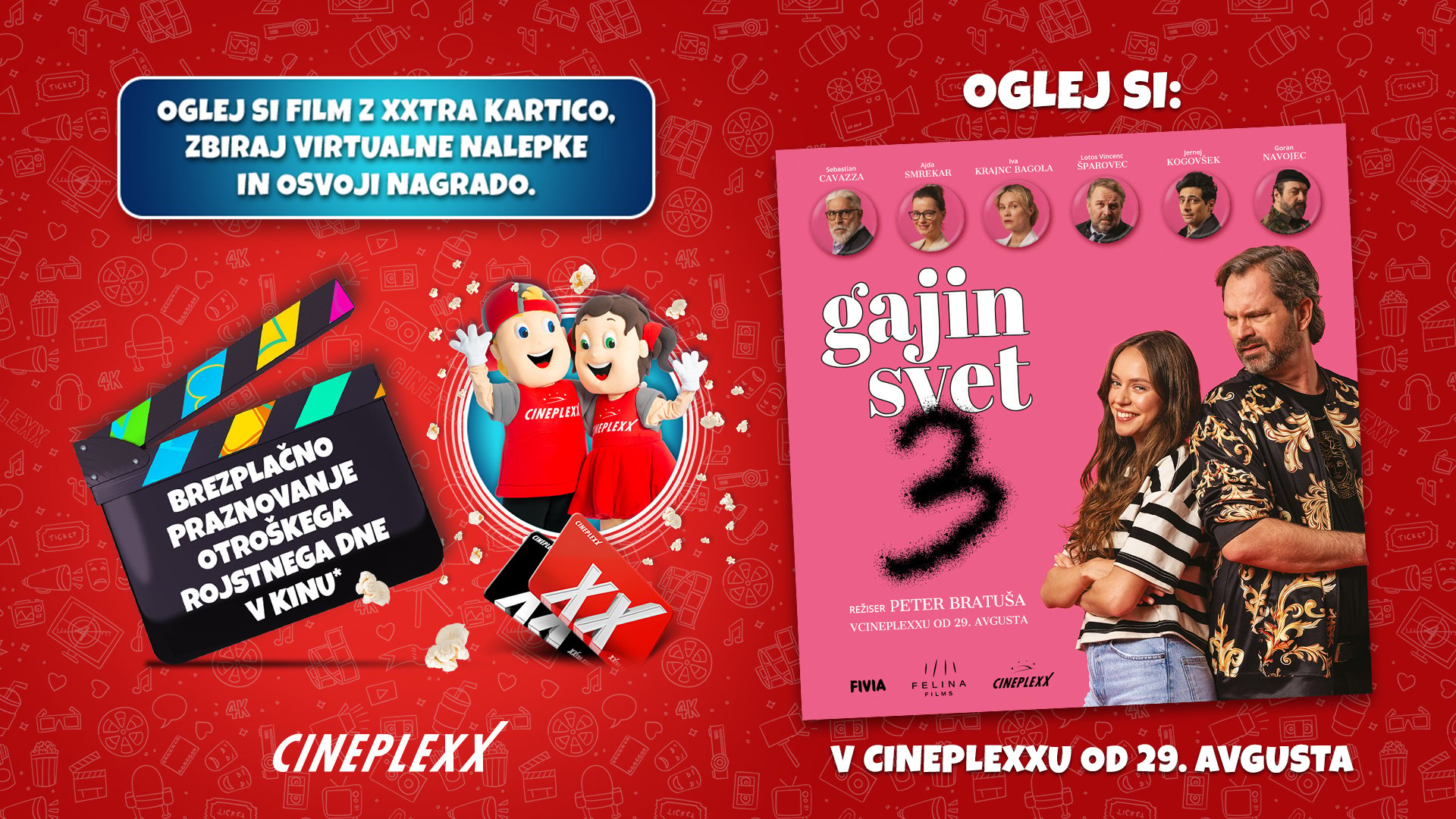 OGLEJ SI FILM GAJIN SVET 3
