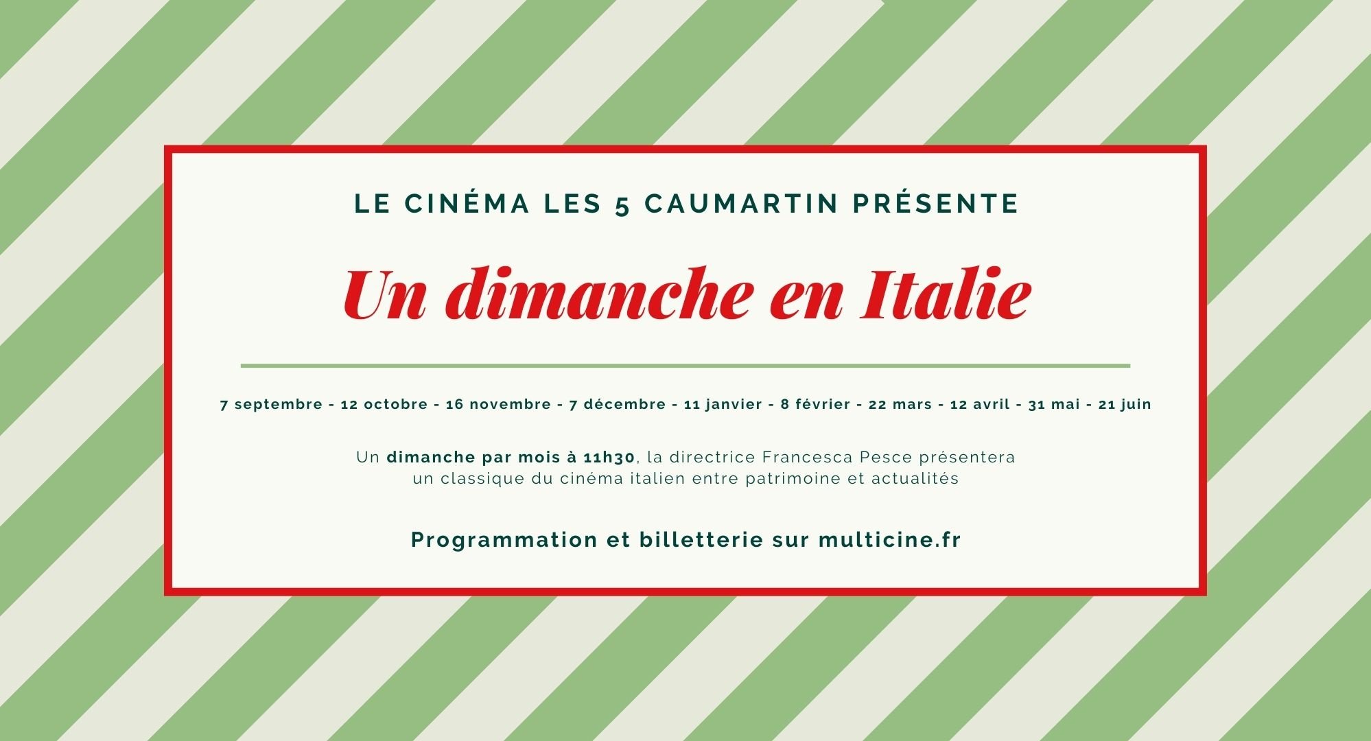 UN DIMANCHE EN ITALIE