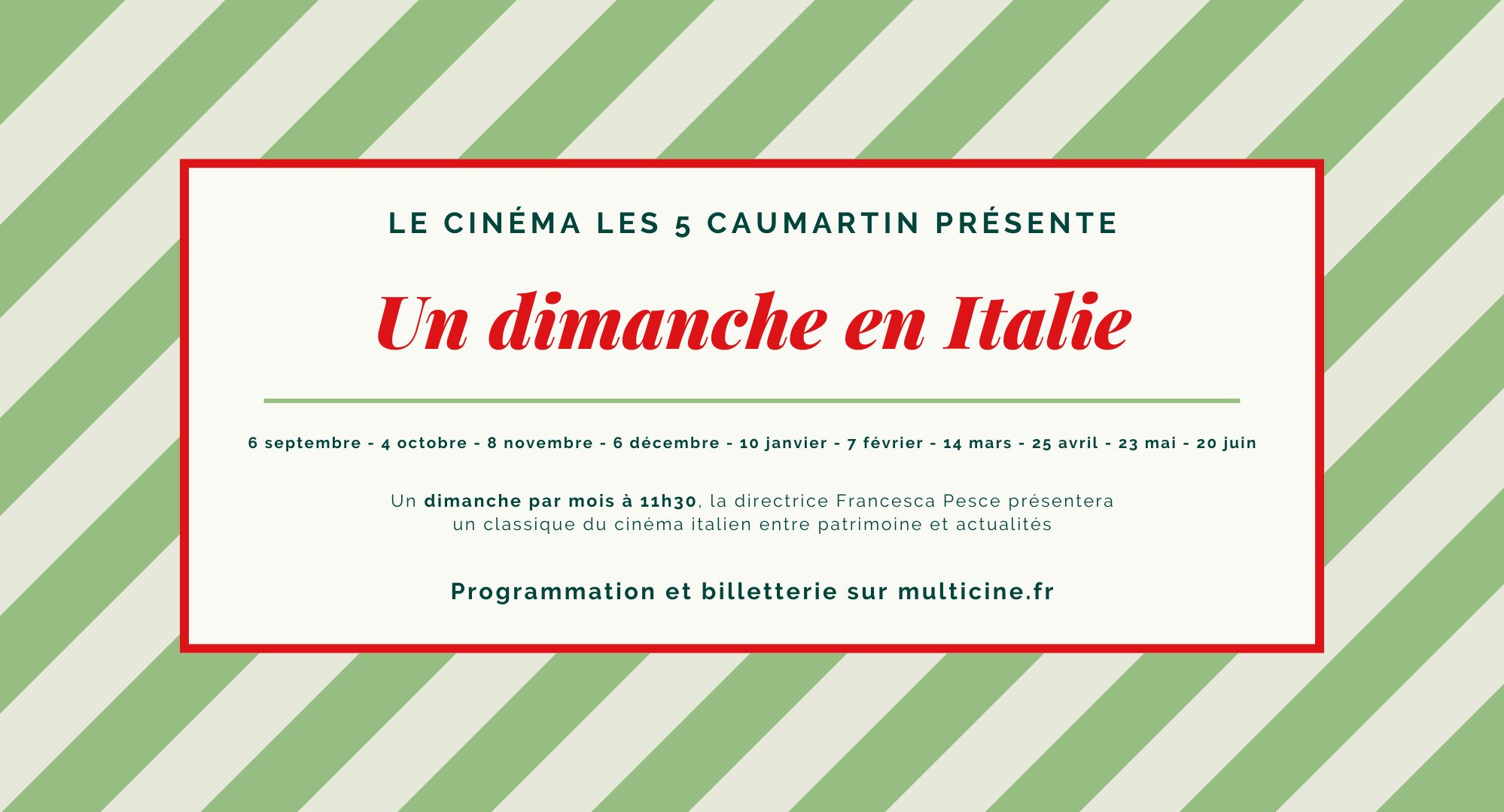 UN DIMANCHE EN ITALIE