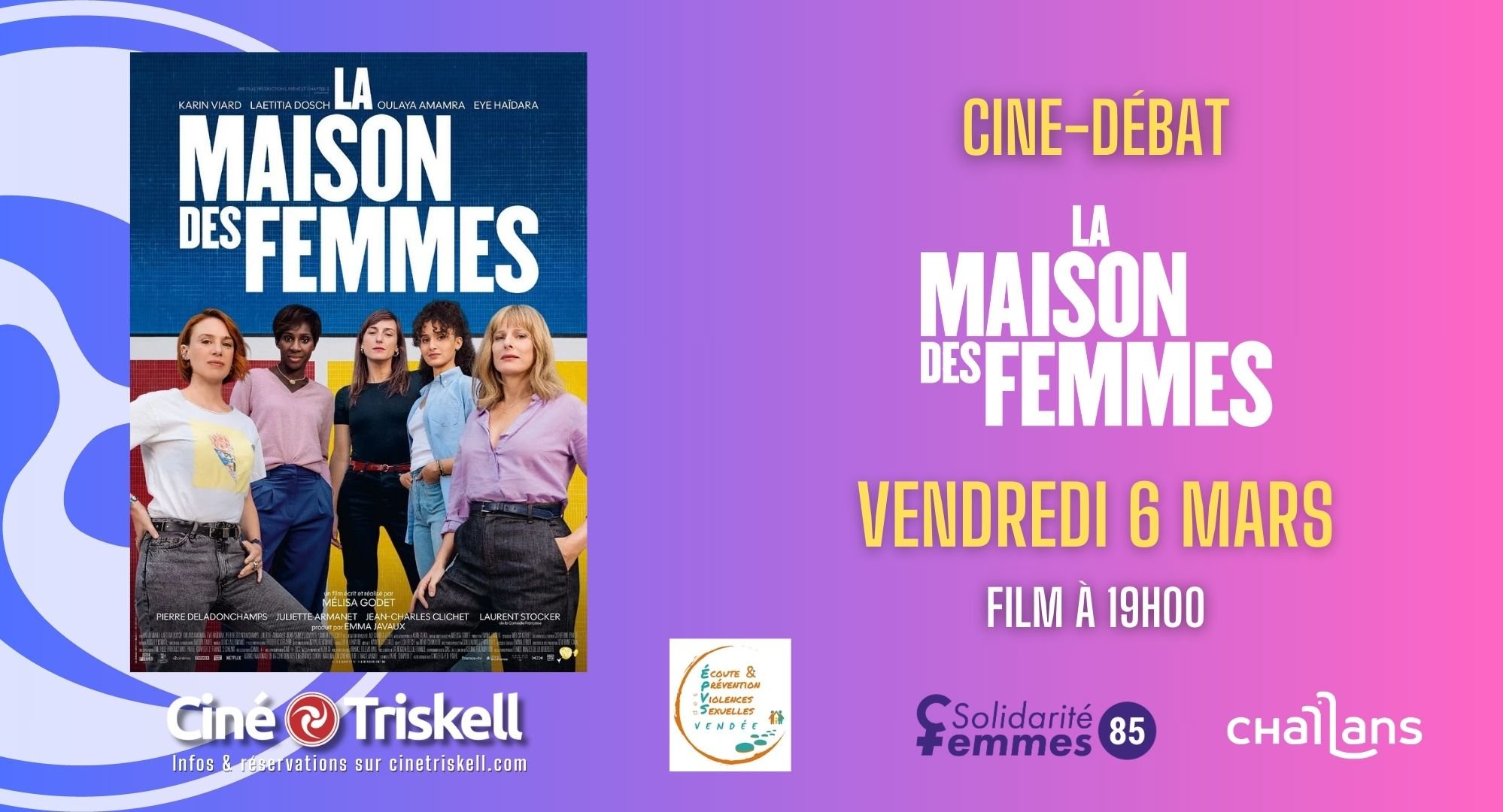 Ciné-débat La Maison des Femmes 