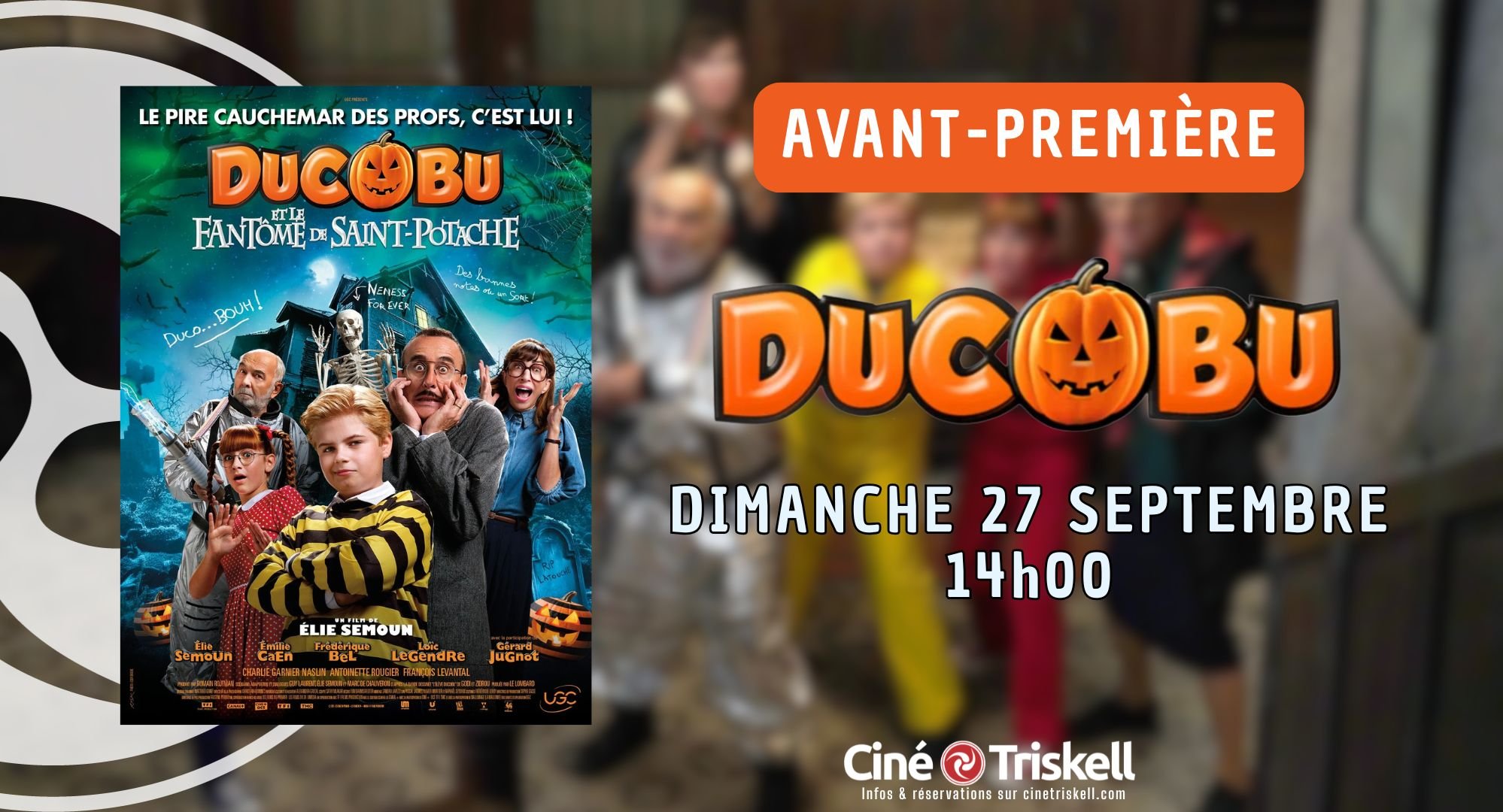 Avant première Ducobu et le fantôme de Saint-Potache
