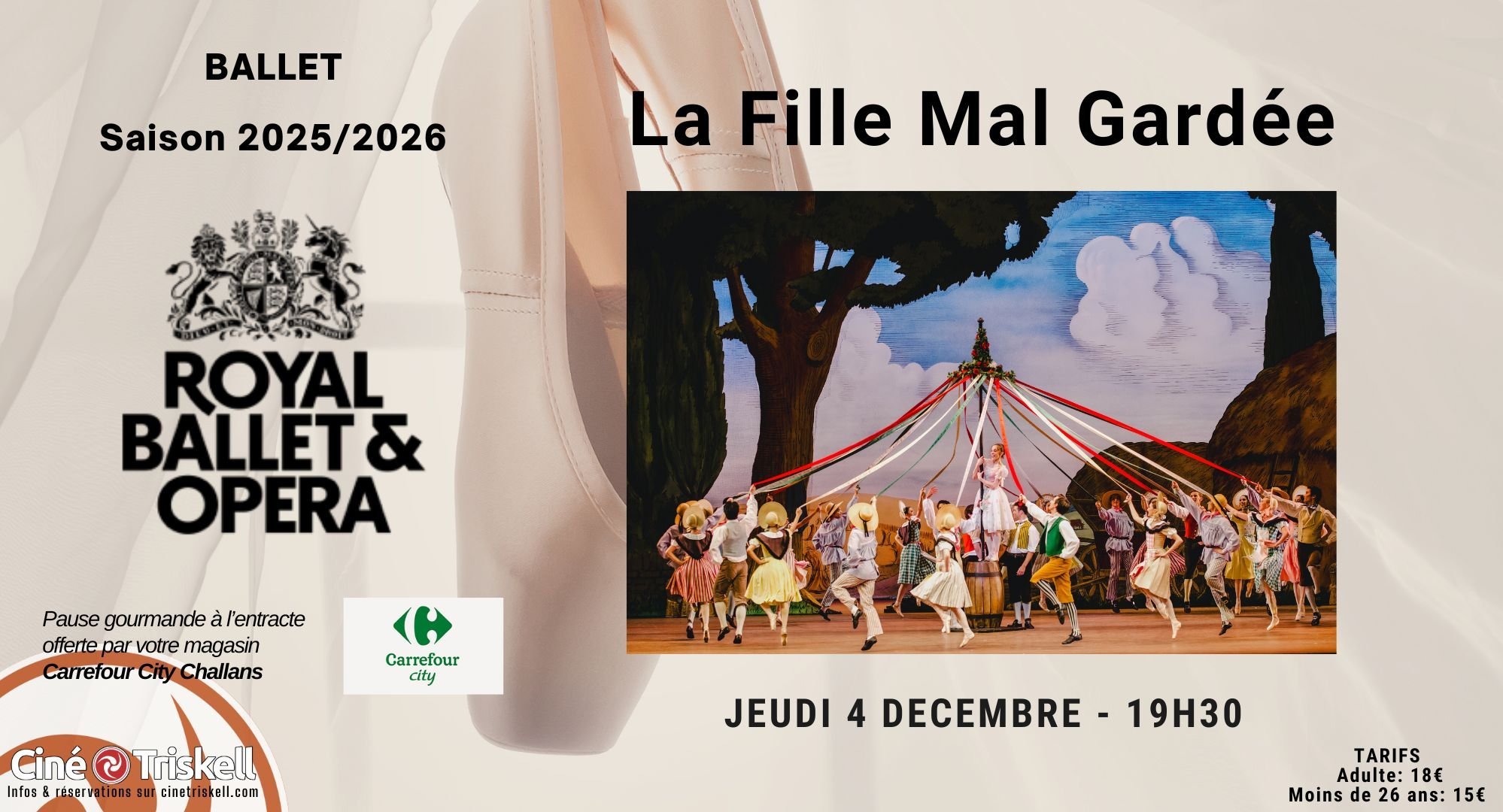 RBO - Ballet : La fille mal gardée