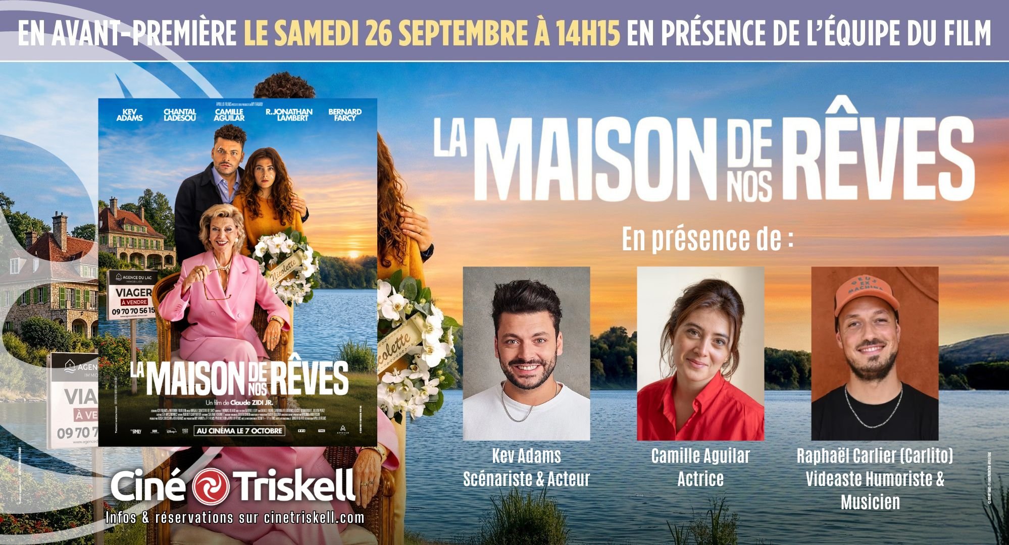 Avant première La maison de nos rêves