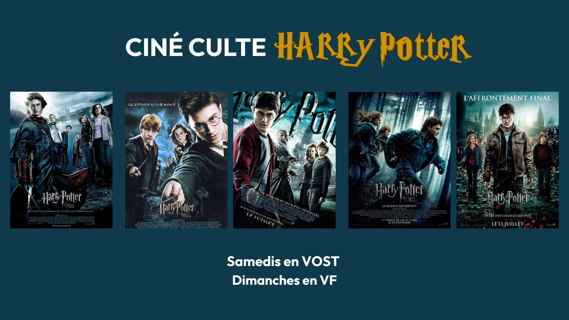 CINÉ CULTE : HARRY POTTER