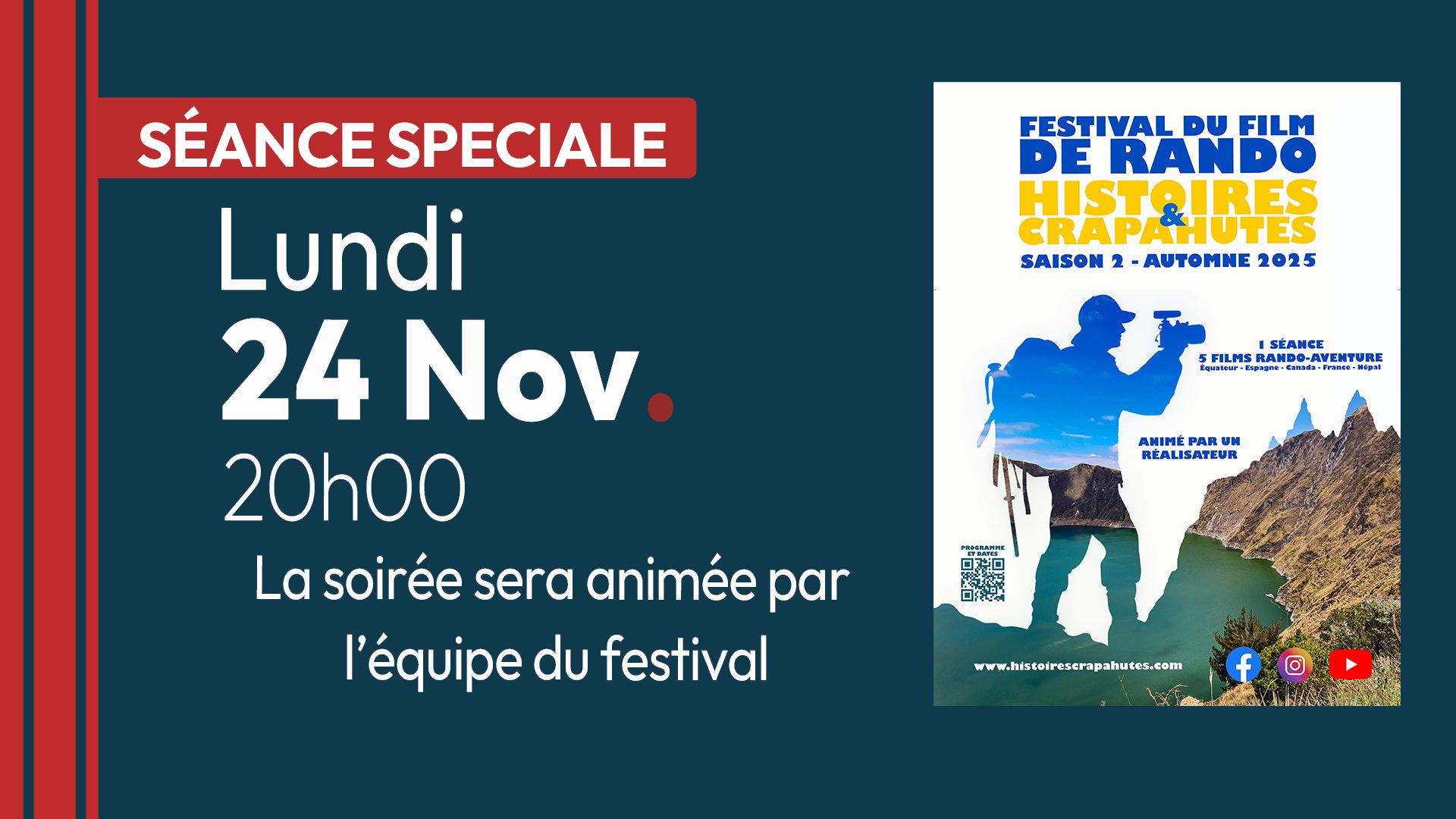 Festival du film de rando : Histoires & crapahutes - saison 2