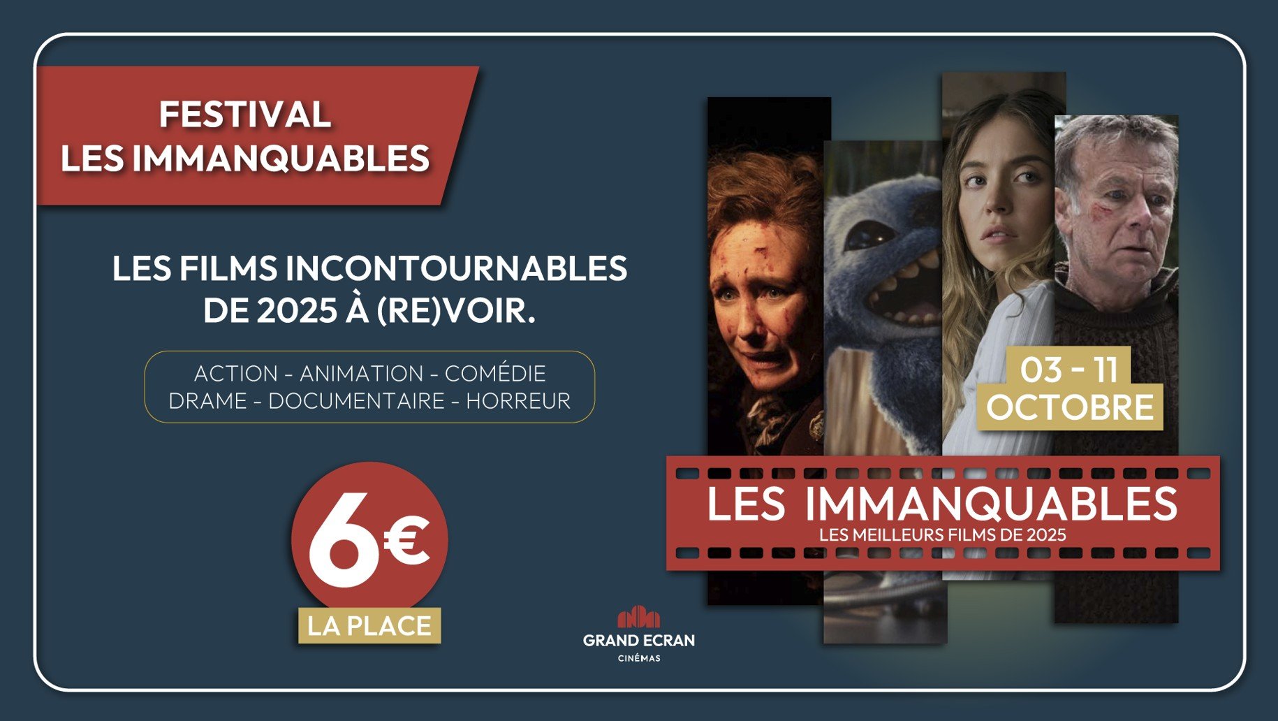(Re)vivez les grands films de 2025 !