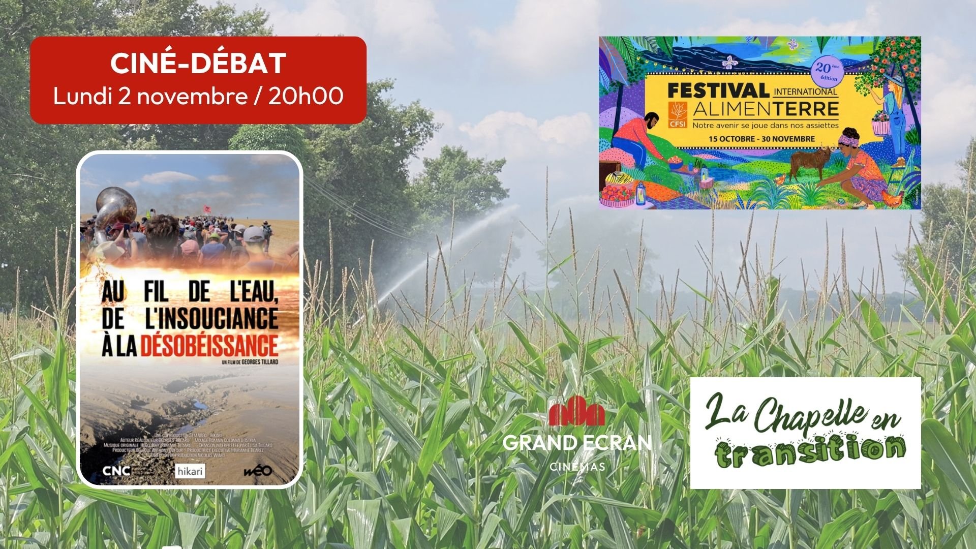 🎤 AU FIL DE L'EAU, DE L'INSOUCIANCE À LA DÉSOBÉISSANCE