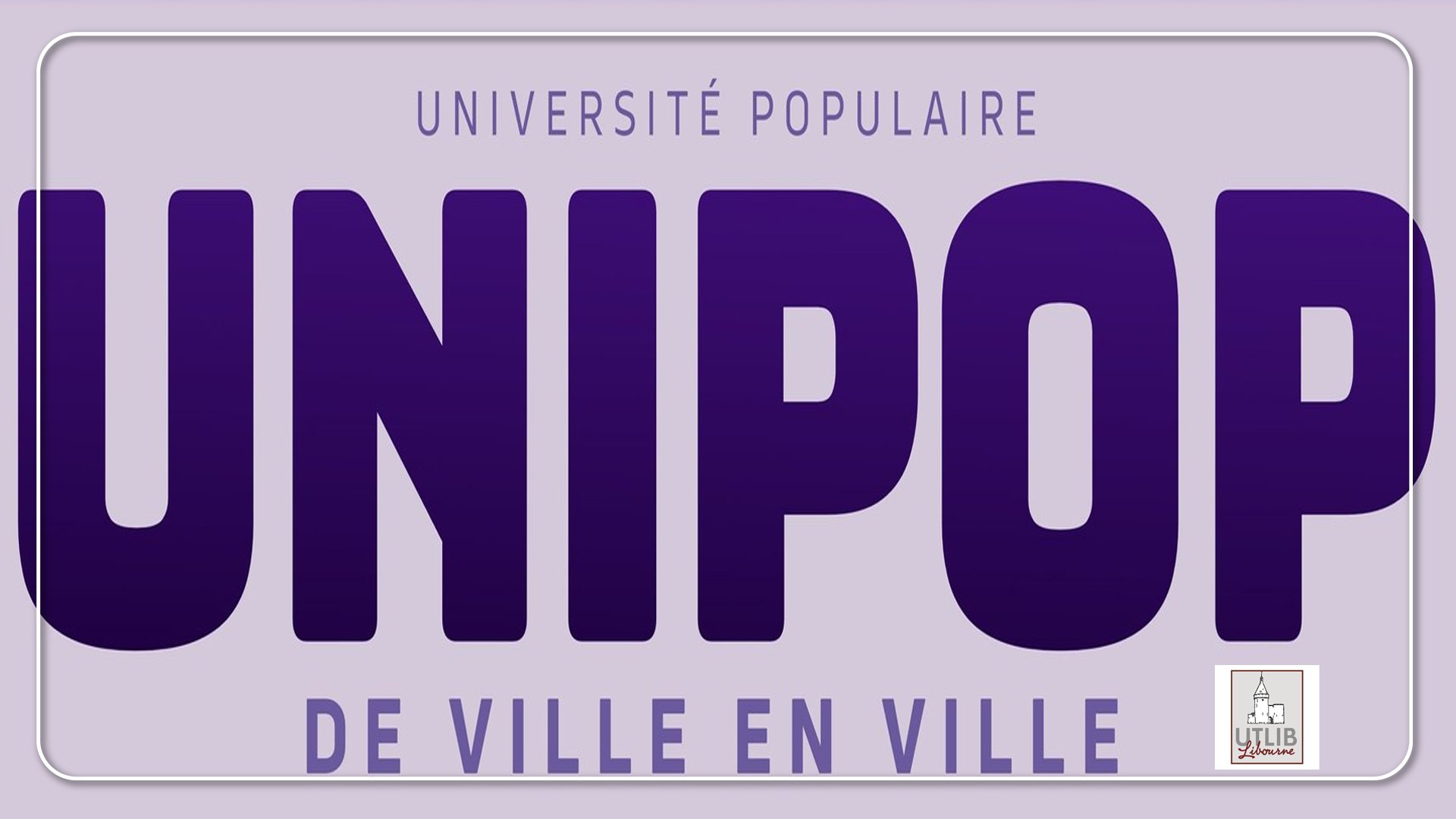 SOIRÉES UNIPOP