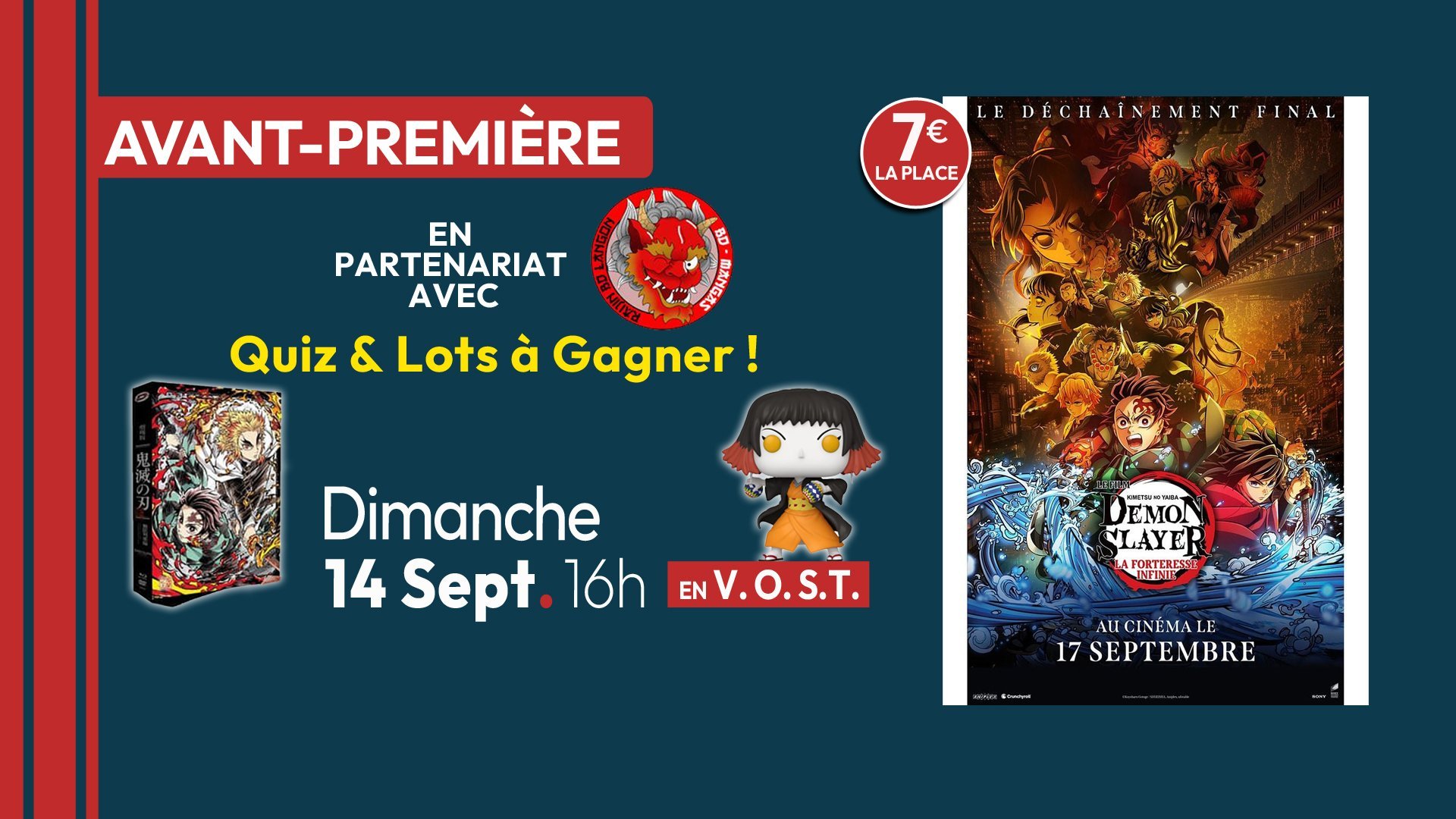 Demon Slayer: Kimetsu no Yaiba La Forteresse Infinie Film 1