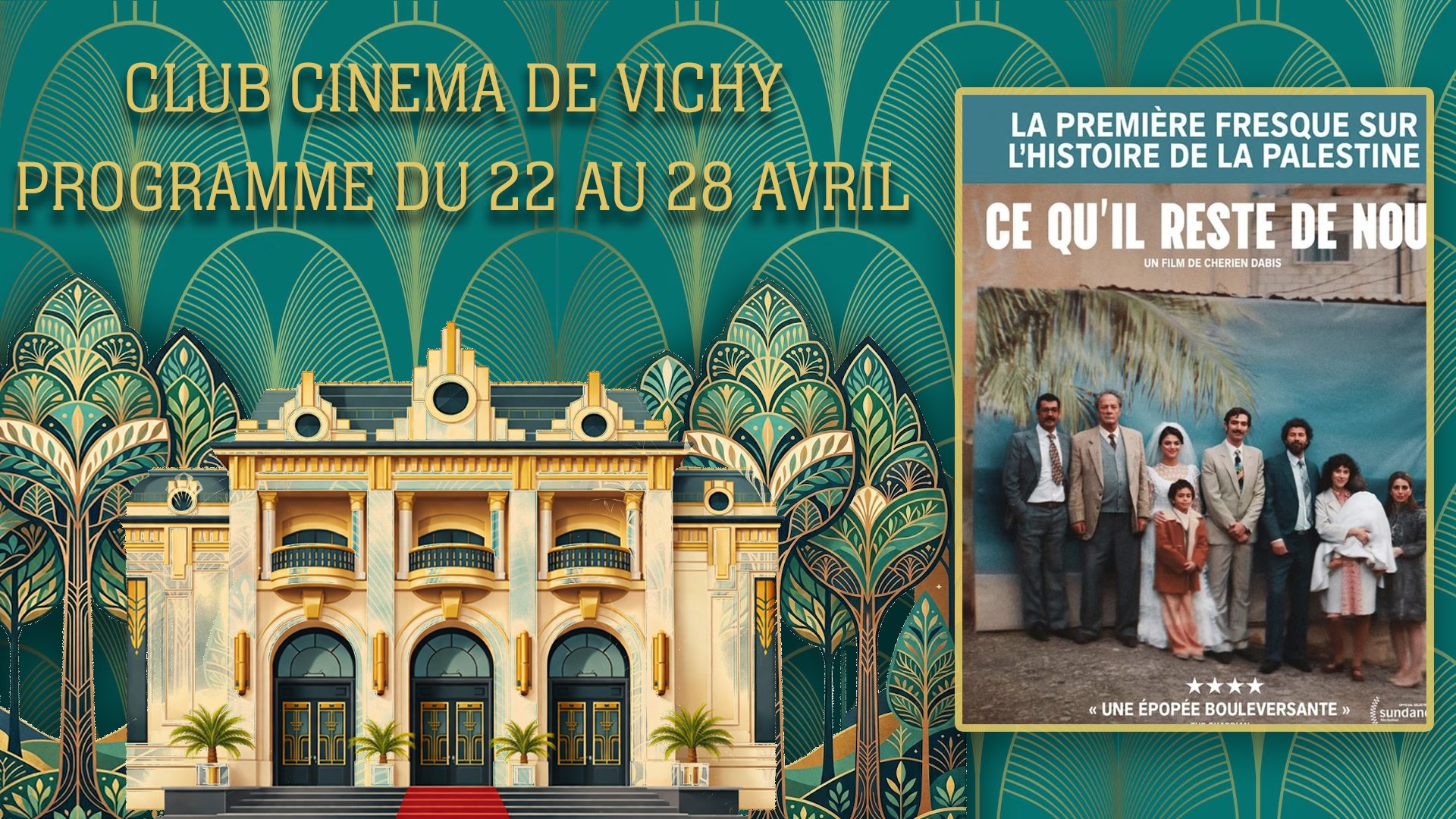 PROGRAMMATION CLUB CINEMA DE VICHY