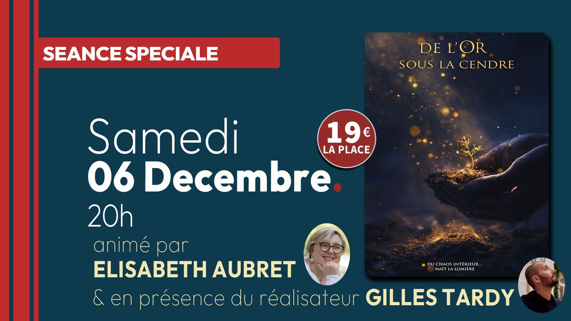 RENCONTRE AVEC GILLES TARDY, ANIME PAR ELISABETH AUBRET