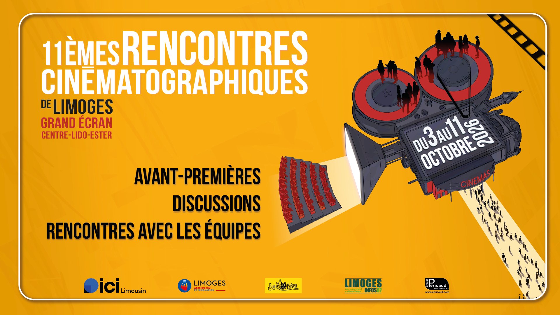 11èmes Rencontres Cinématographiques de Limoges
