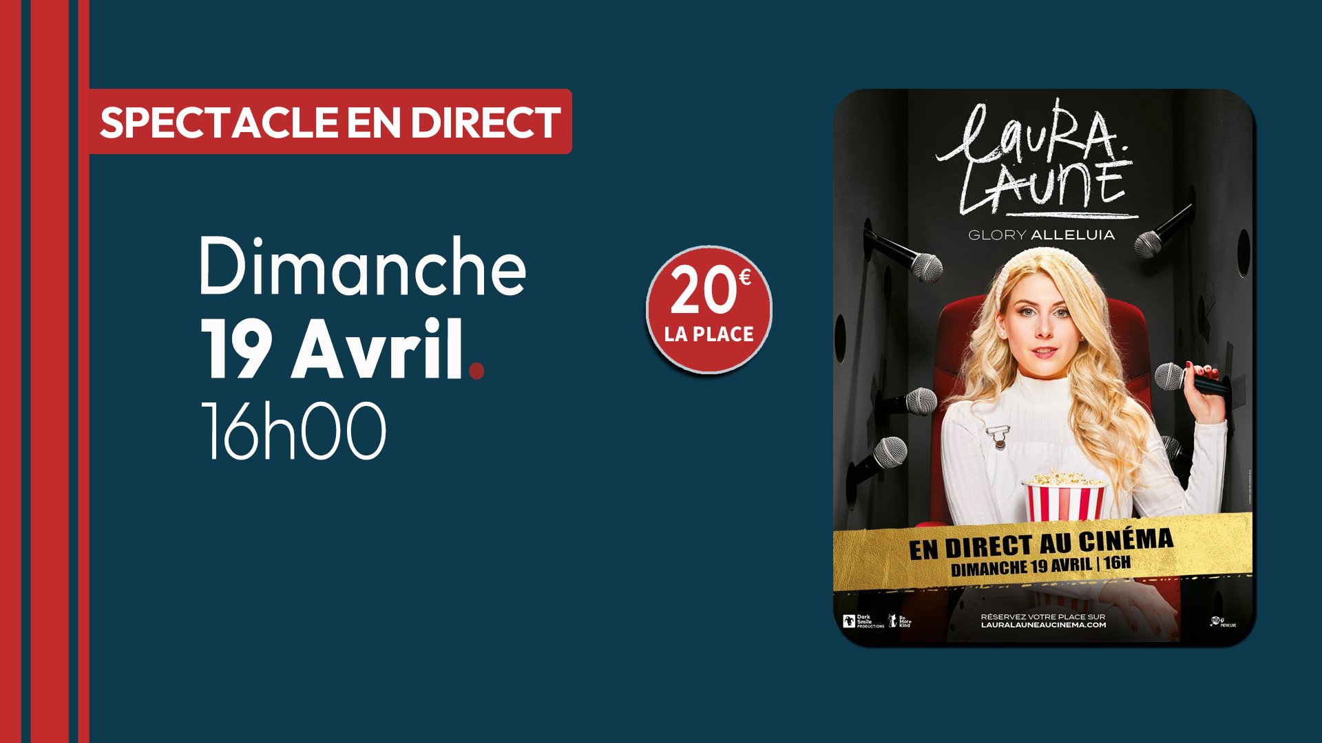 Laura Laune Glory Alleluia - En direct au cinéma