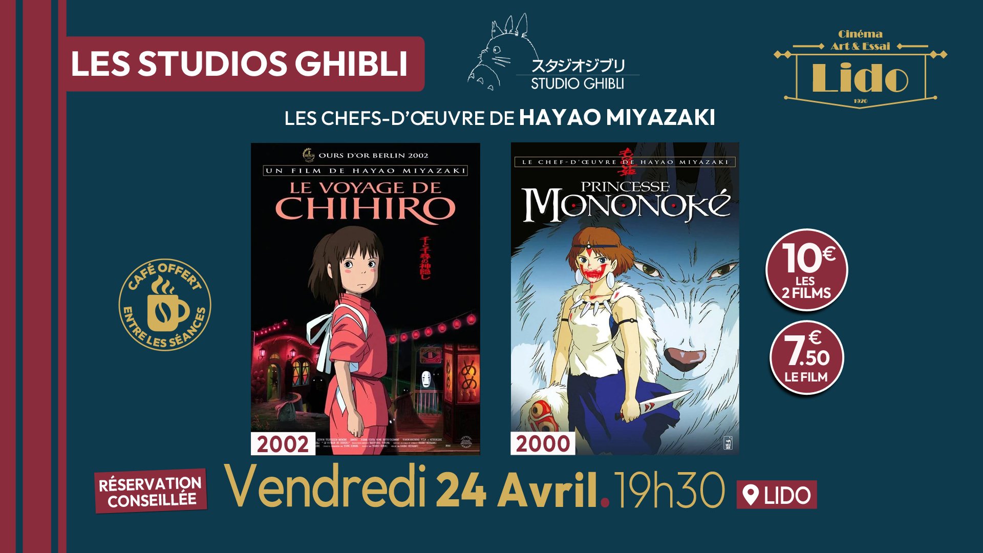 soirée Ghibli - Miyazaki