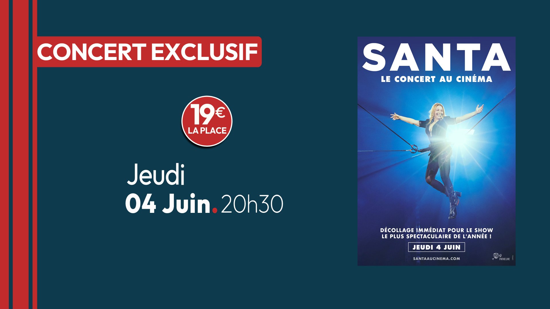 Santa - Le concert au cinéma