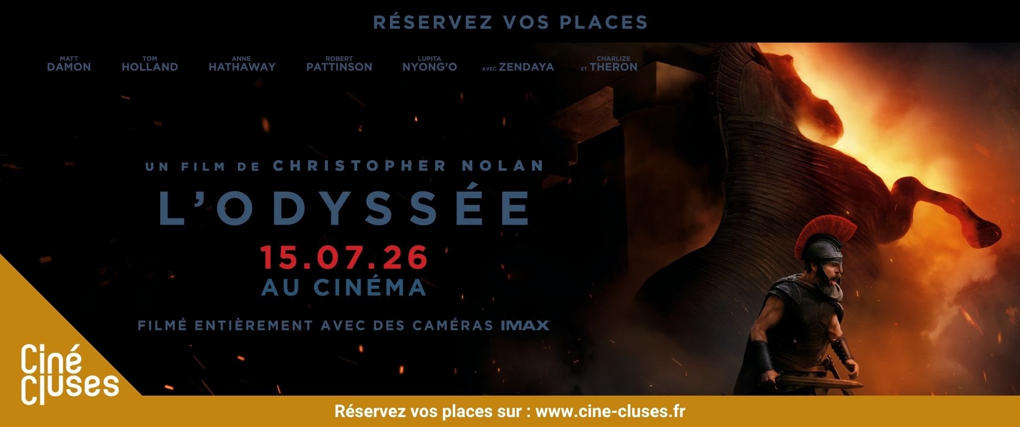 Préventes - ⚔️L'Odyssée par Christopher Nolan