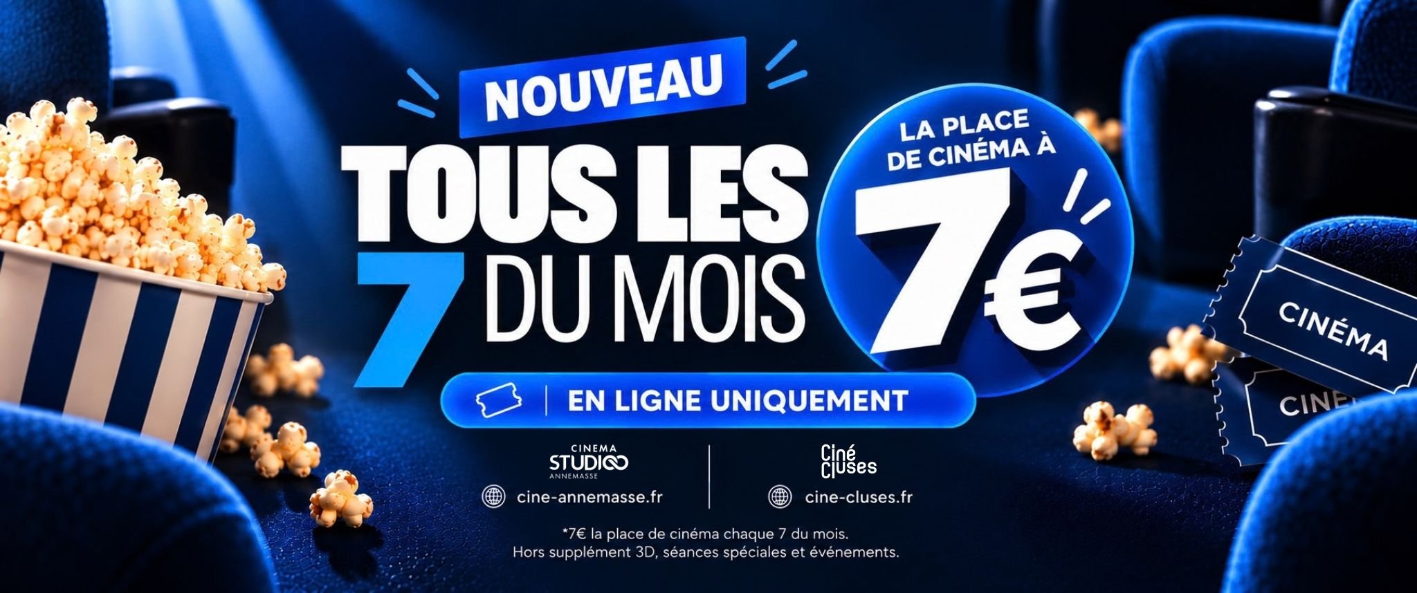 TOUS LES 7, C’EST 7 €