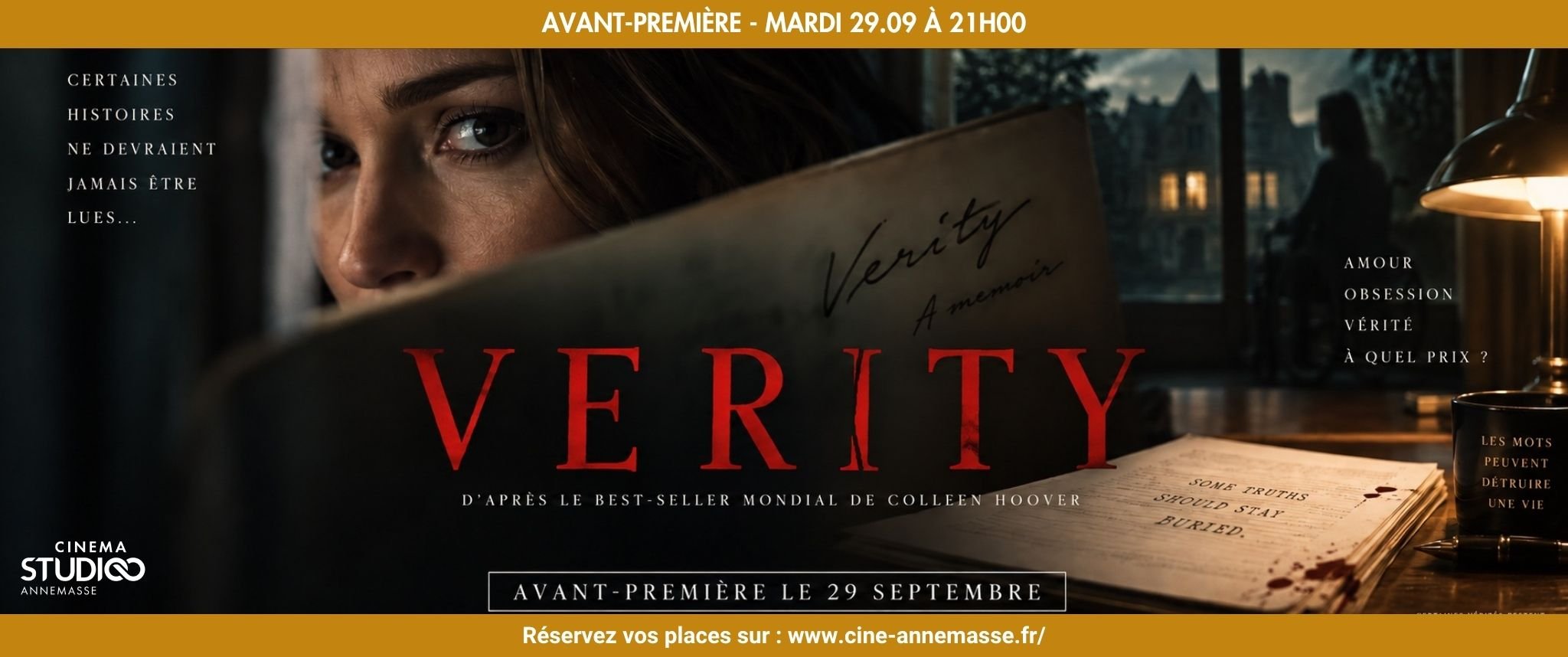 Avant-première - VERITY 🖤