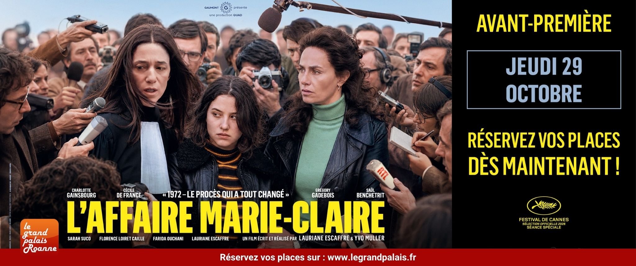 Avant-première - L'affaire Marie-Claire 🎬